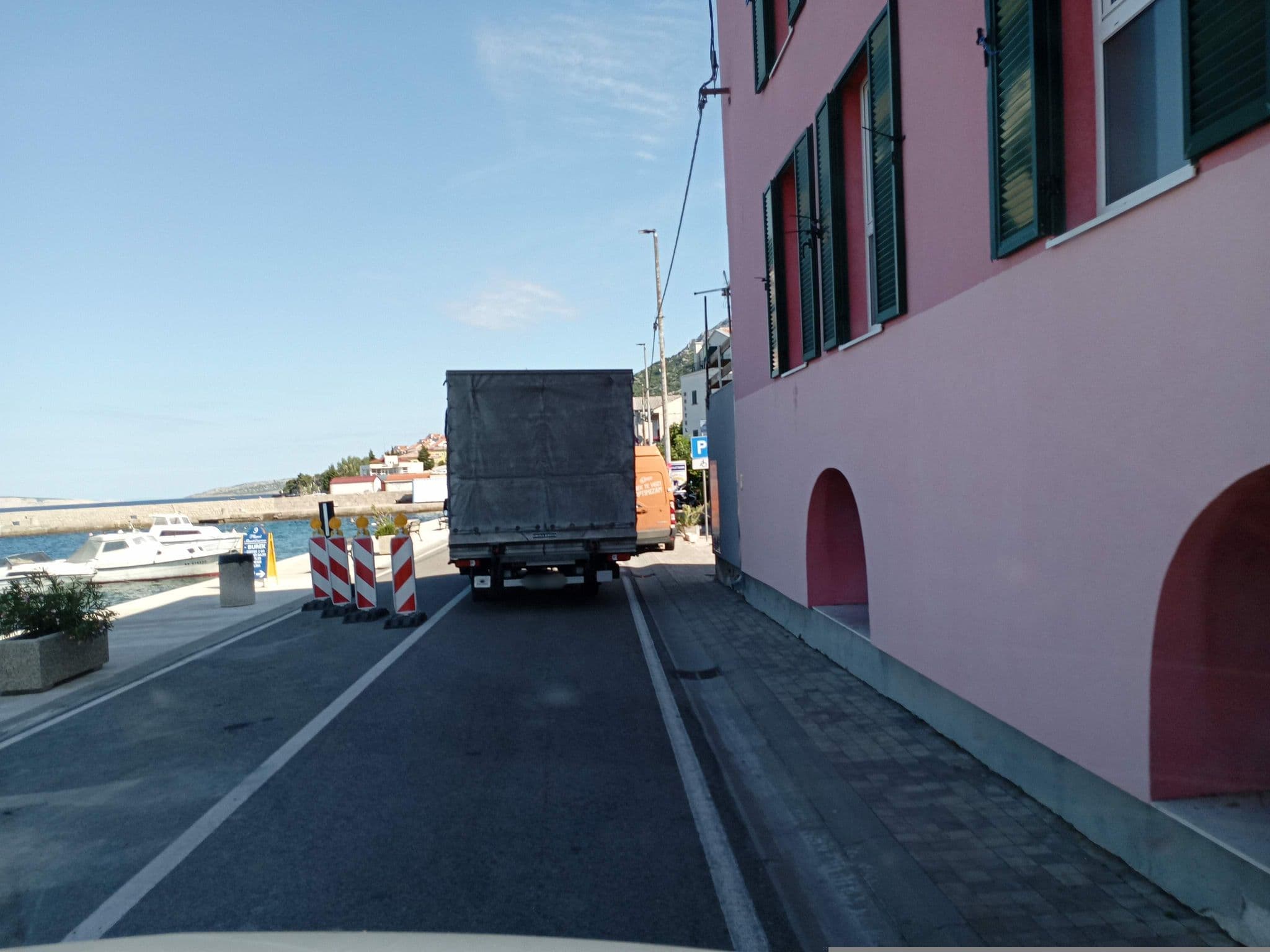 Street view near Kod Bakija, Pag — © atze02 (CC BY-SA · Mapillary)