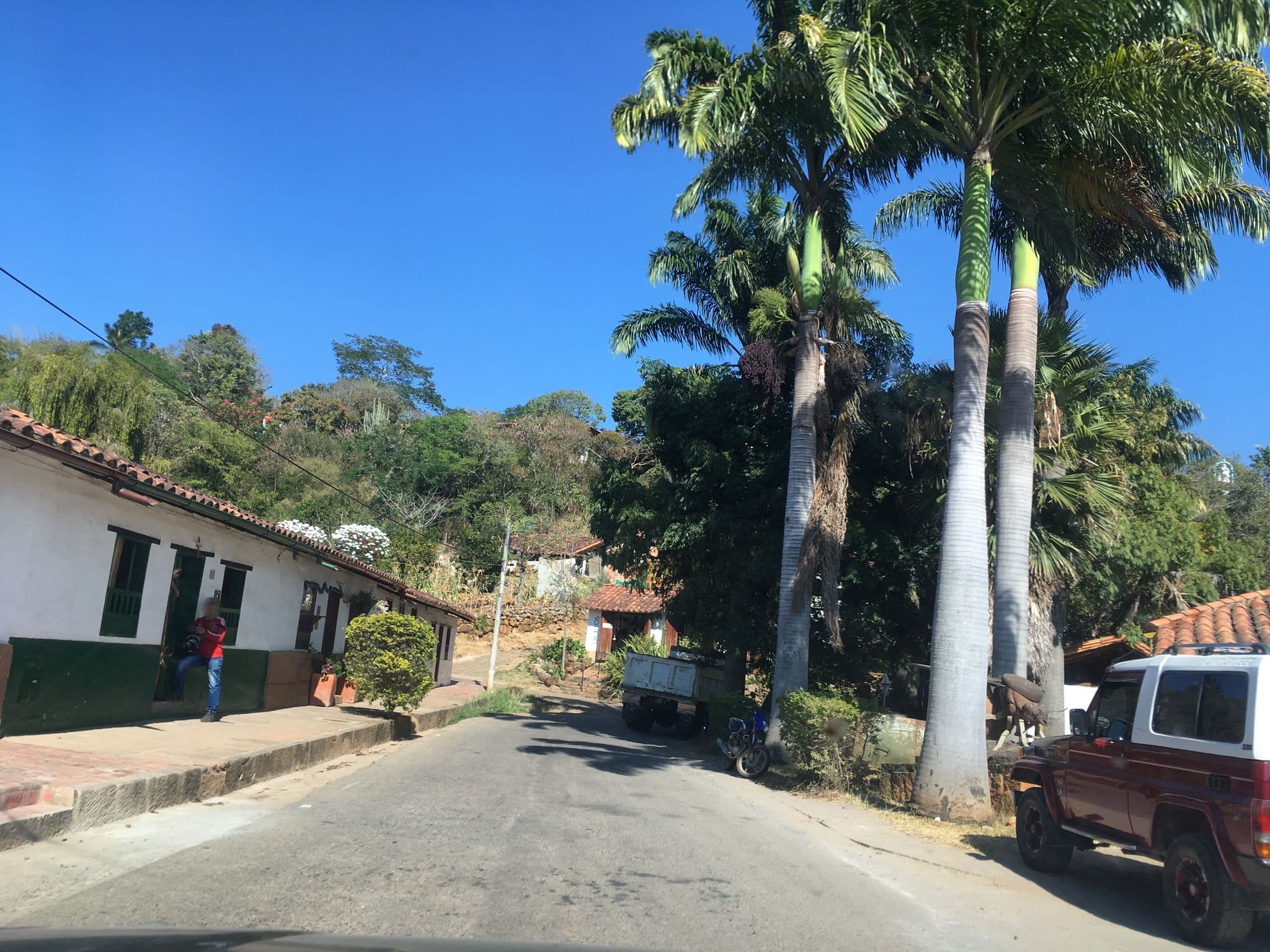 Street view near Hotel Portal de Barichara, Barichara — © nicovargas (CC BY-SA · Mapillary)