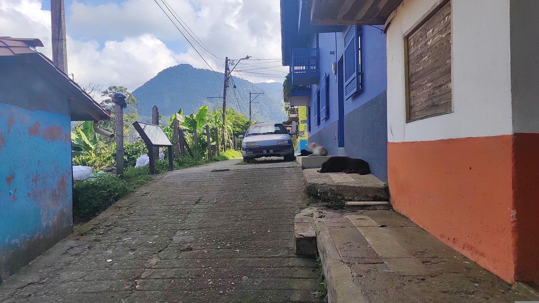 Street view near Hotel Casa Azul Jardín, Jardín — © JulySuarezUn (CC BY-SA · Mapillary)