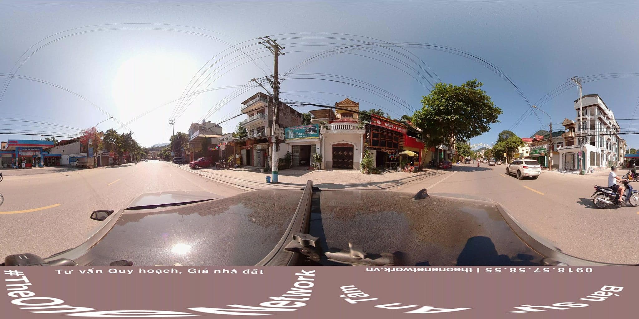 Street view near Mama's homestay in the center, Hà Giang — © theonenetwork (CC BY-SA · Mapillary)