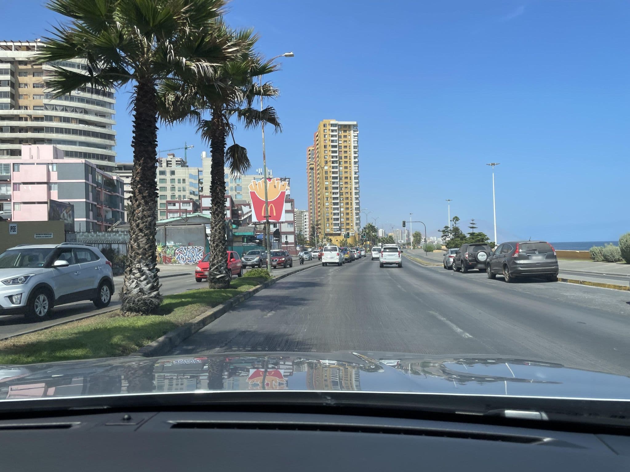 Street view near Wyndham Garden Antofagasta Pettra, Antofagasta — © ariellopez (CC BY-SA · Mapillary)