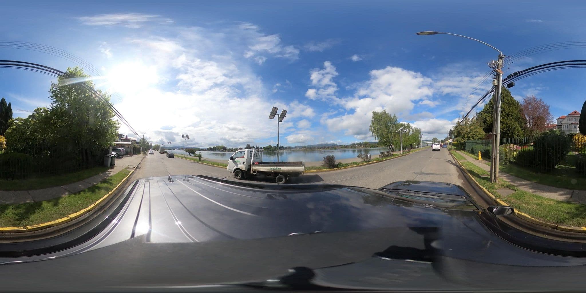 Street view near Hotel Costanera - Caja Los Andes, Valdivia — © Transporte_DSS (CC BY-SA · Mapillary)