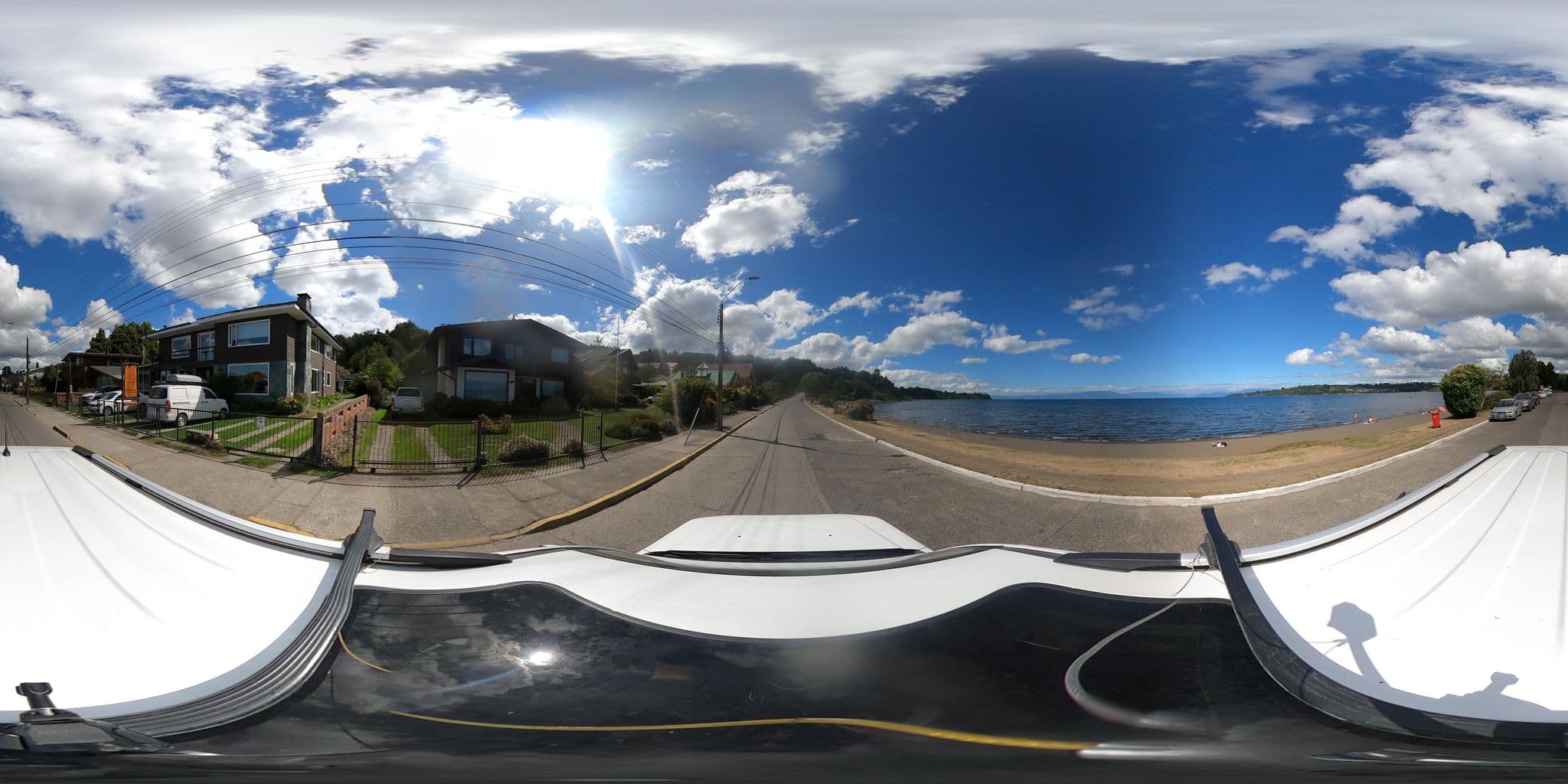 Street view near del Pescador Hotel Cabañas, Frutillar — © Kaart_Local (CC BY-SA · Mapillary)