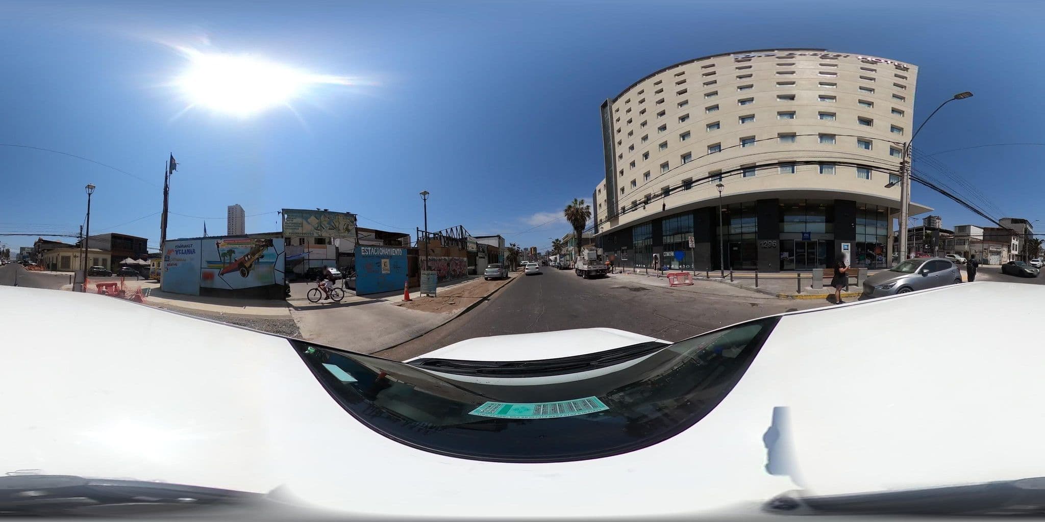 Street view near Hotel Ibis budget, Iquique — © SolutivaSistemas (CC BY-SA · Mapillary)