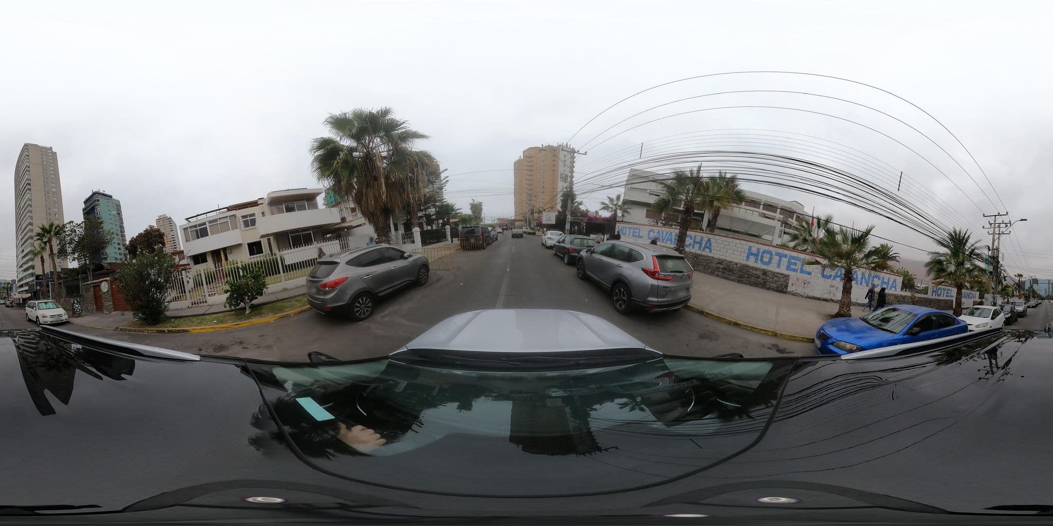 Street view near Hotel Cavancha, Iquique — © Kaart_Local (CC BY-SA · Mapillary)