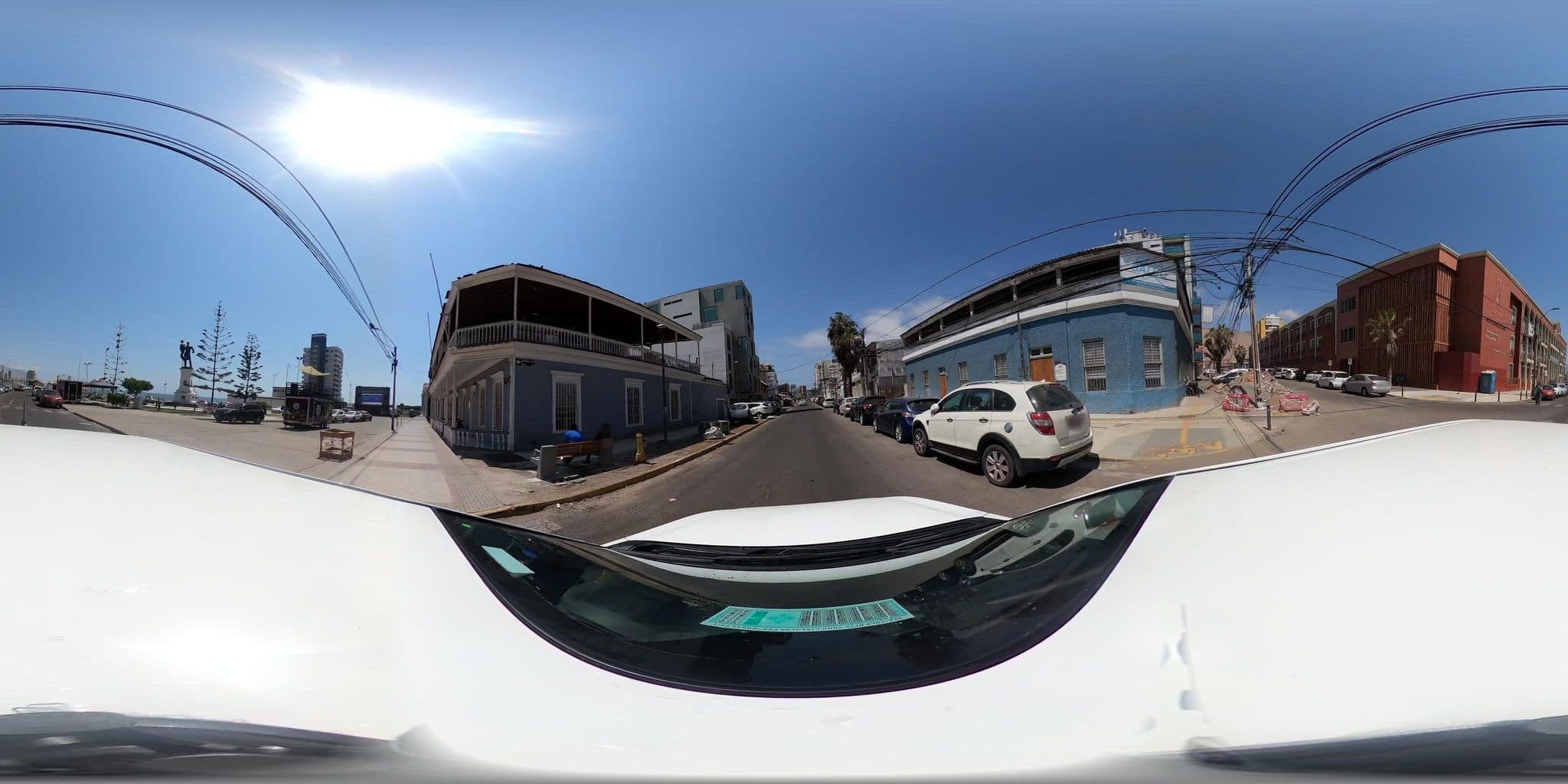 Street view near Hotel Capri, Iquique — © SolutivaSistemas (CC BY-SA · Mapillary)