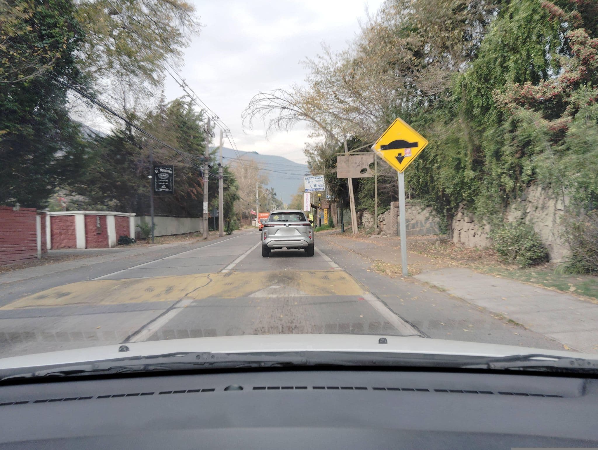 Street view near Cajon Del Maipo lodge, San José de Maipo — © ariellopez (CC BY-SA · Mapillary)