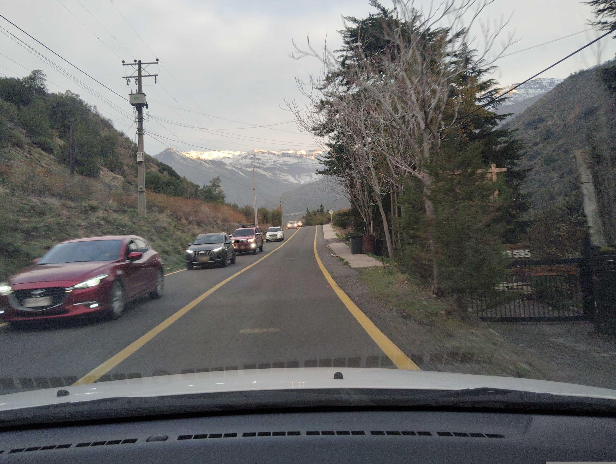 Street view near BordeMaipo Lodge, San José de Maipo — © ariellopez (CC BY-SA · Mapillary)