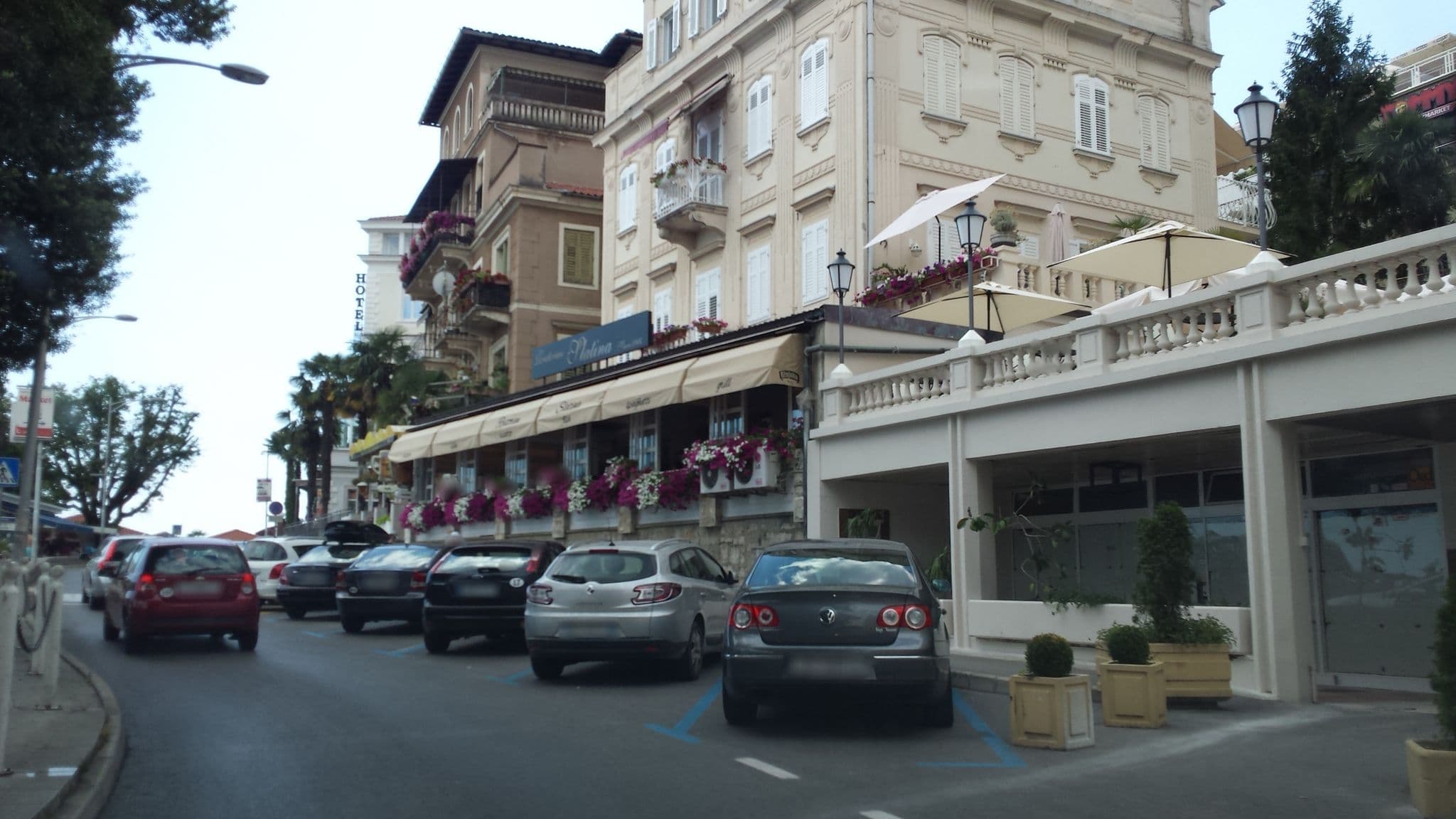 Street view near Hotel Palace Bellevue, Opatija — © janjko (CC BY-SA · Mapillary)