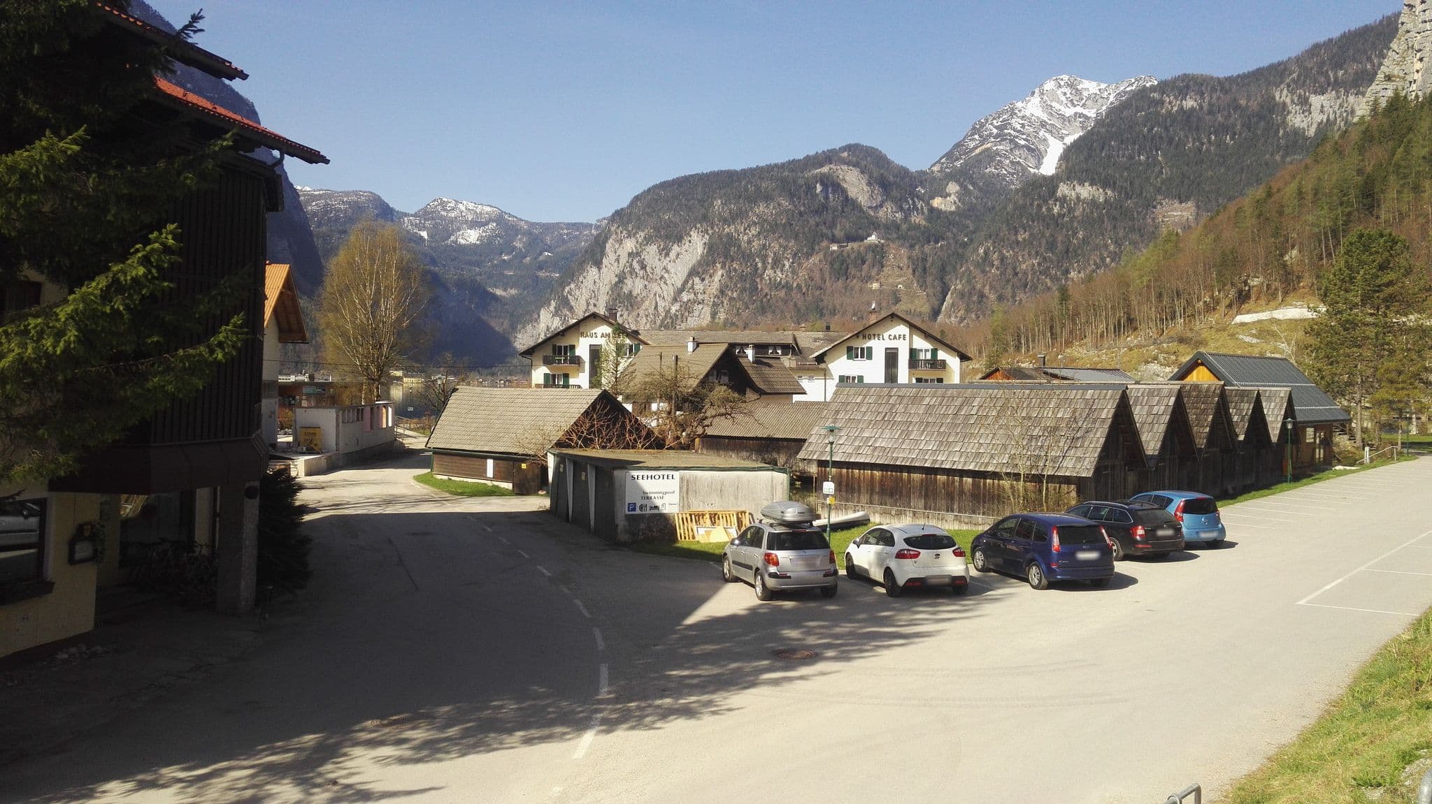 Street view near Apartmenthaus Seerose Obertraun, Bad Aussee — © aceini (CC BY-SA · Mapillary)