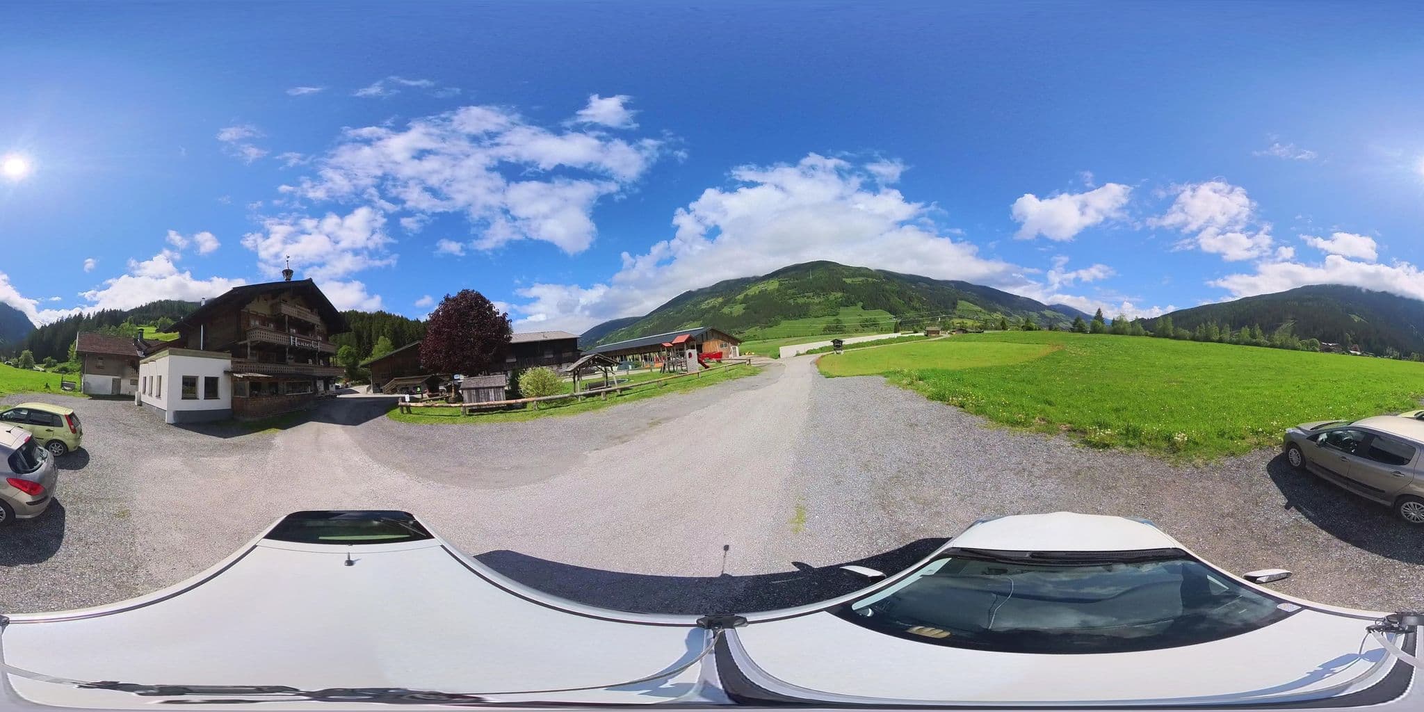 Street view near Bauernhof Hotel Hauserhof Bramberg am Wildkogel, Bramberg am Wildkogel — © osmplus_org (CC BY-SA · Mapillary)