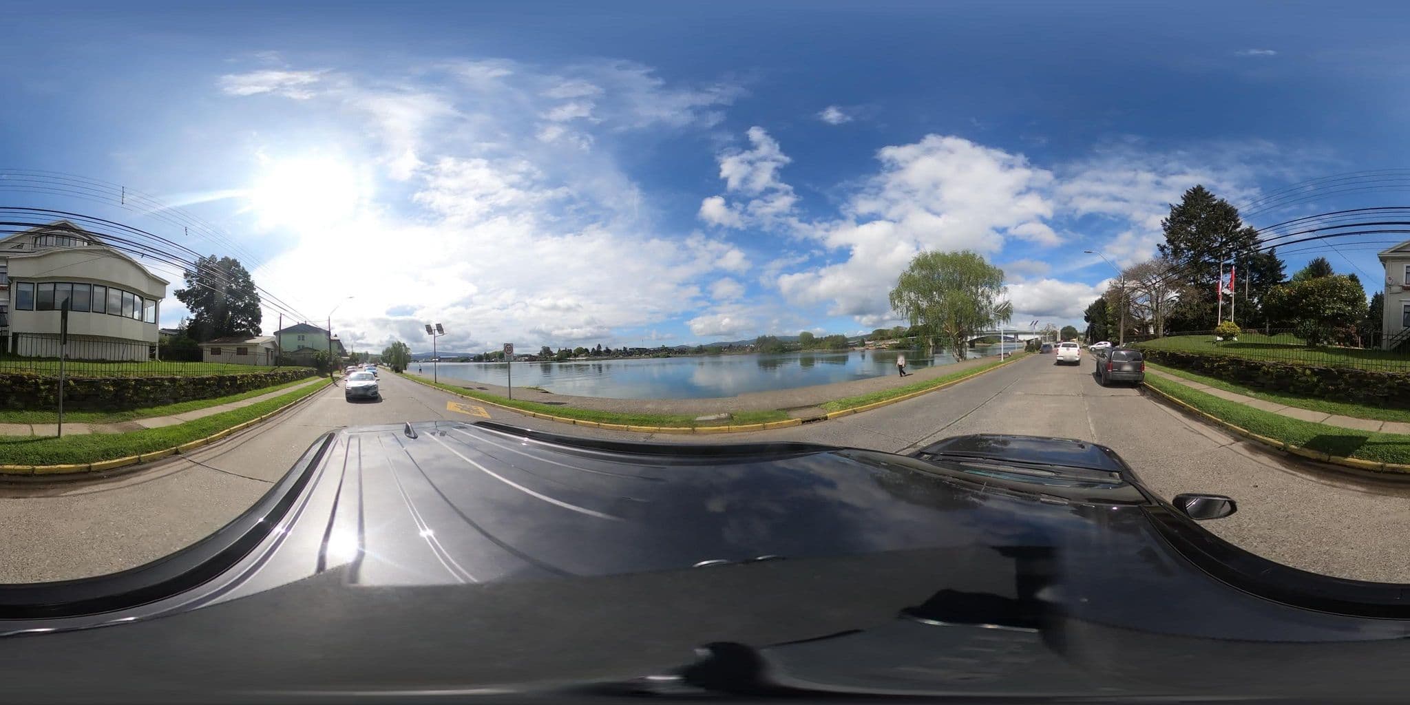 Street view near Hostería Militar "Cazadores", Valdivia — © Transporte_DSS (CC BY-SA · Mapillary)