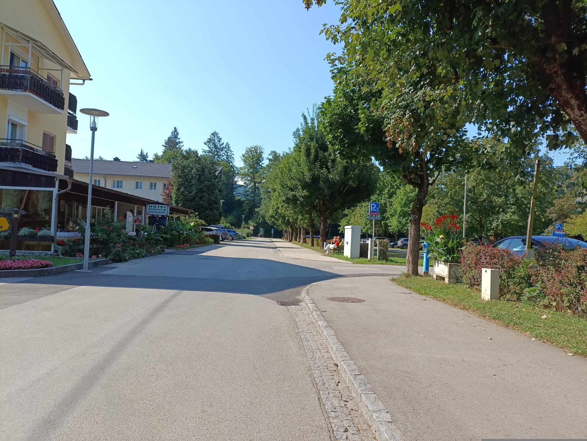 Street view near Hotel & Restaurant Rosenheim, Krumpendorf — © GemeindeKrumpendorf (CC BY-SA · Mapillary)