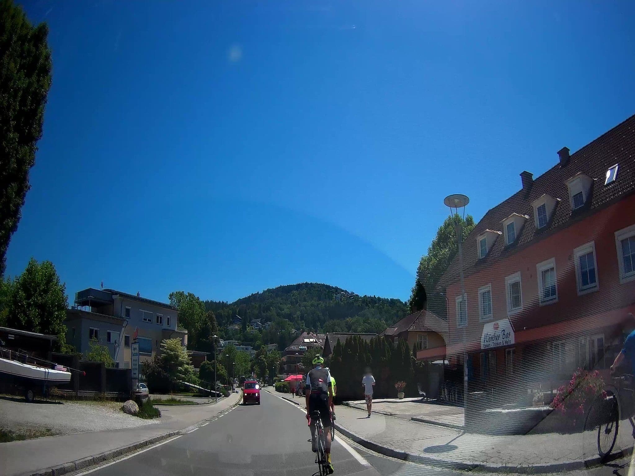 Street view near Pension Seenixe, Krumpendorf — © fuchserl (CC BY-SA · Mapillary)
