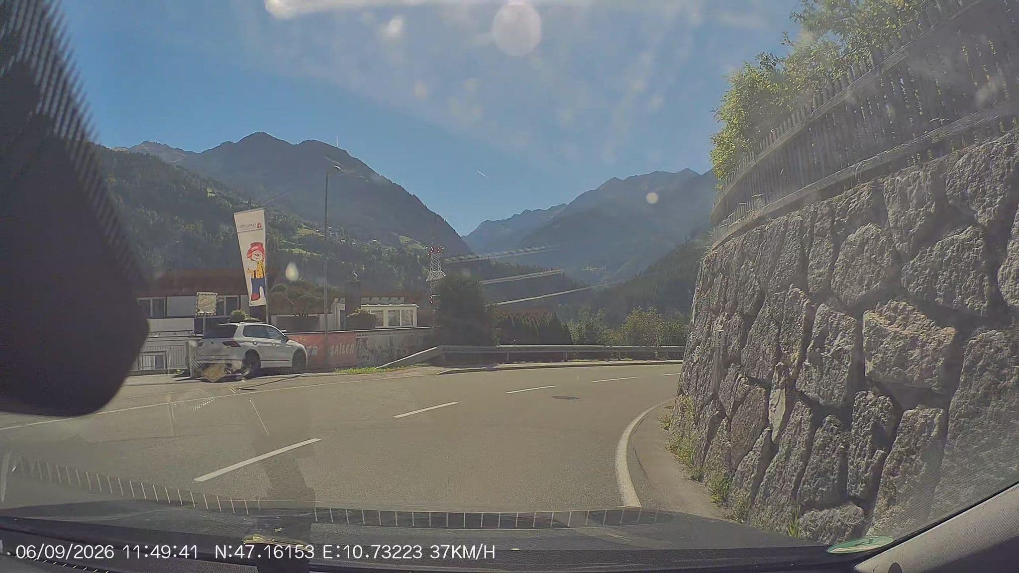 Street view near Kinderhotel Sailer, Wenns — © AR88 (CC BY-SA · Mapillary)