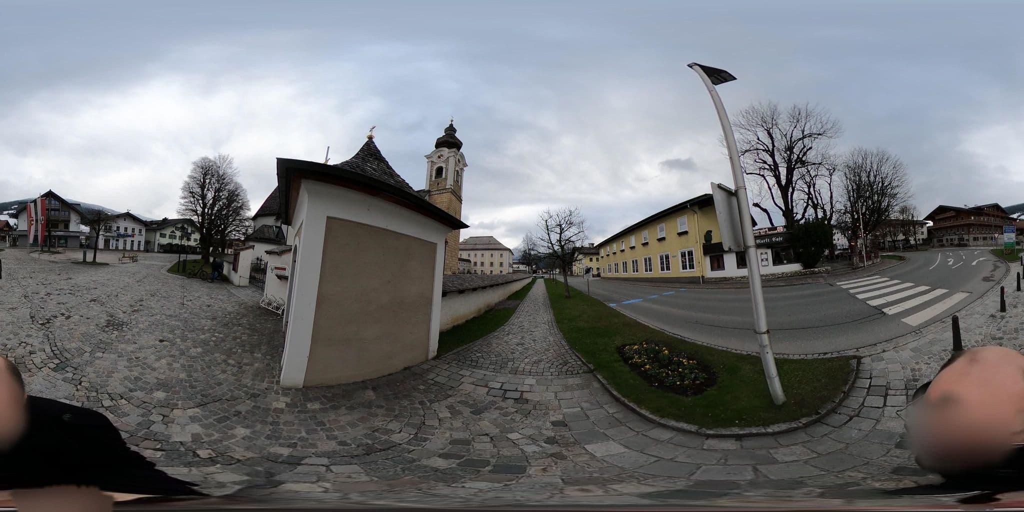 Street view near Hotel Gasthof Markterwirt, Altenmarkt im Pongau — © consens_verkehrsplanung (CC BY-SA · Mapillary)