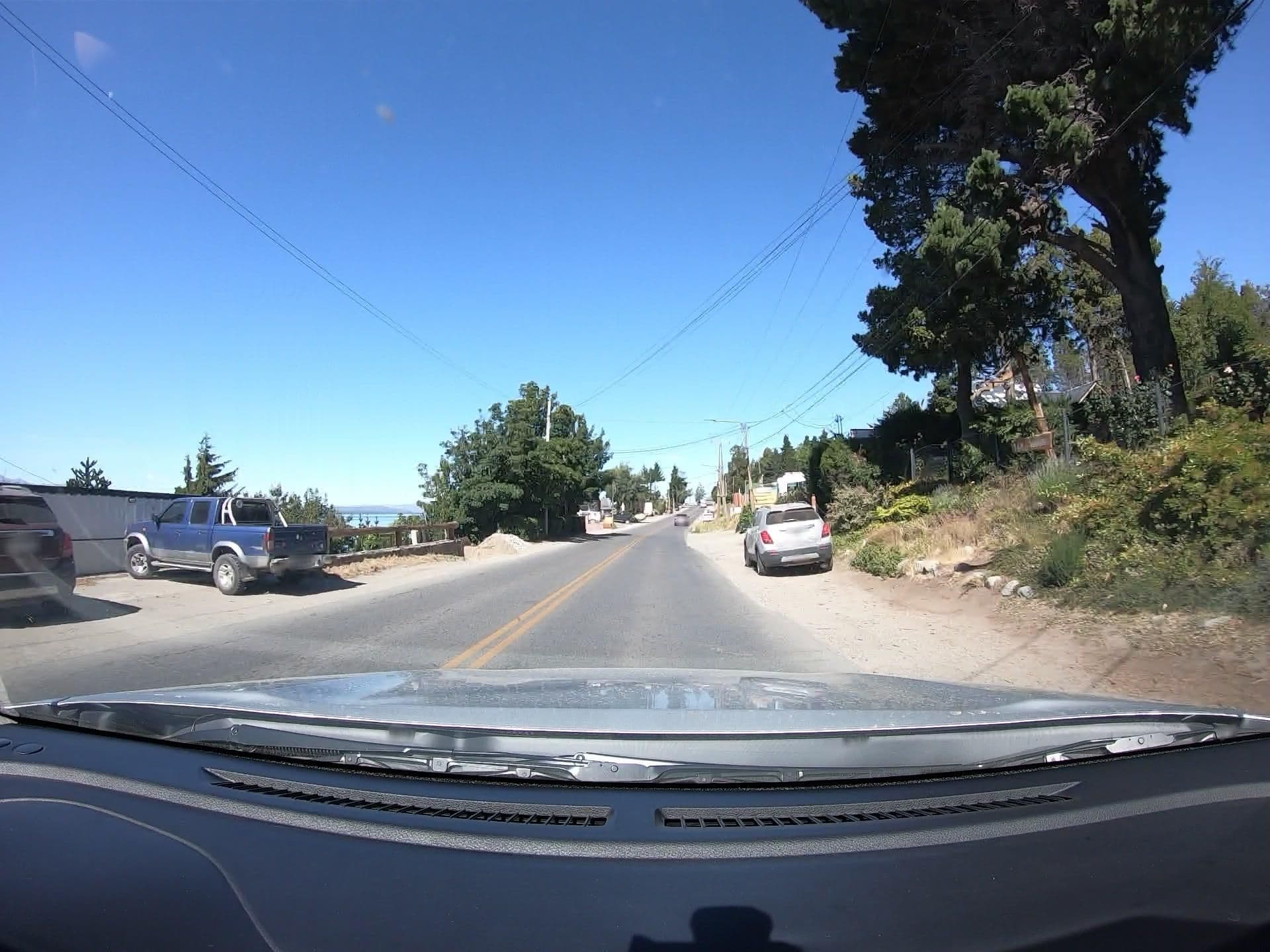 Street view near El Bosque de los Elfos, San Carlos de Bariloche