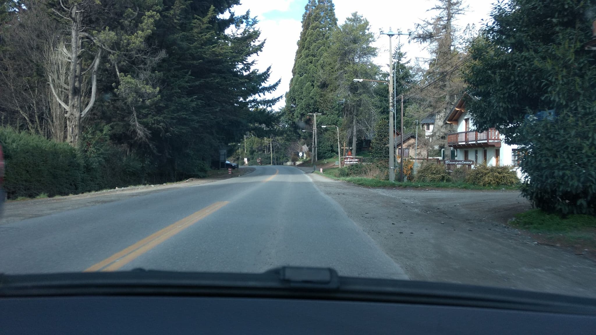 Street view near Cabañas Cascada del Sur, San Carlos de Bariloche