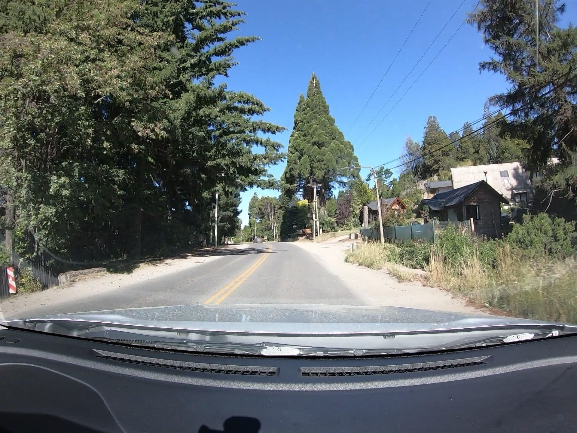 Street view near Bungalows Peter's, San Carlos de Bariloche
