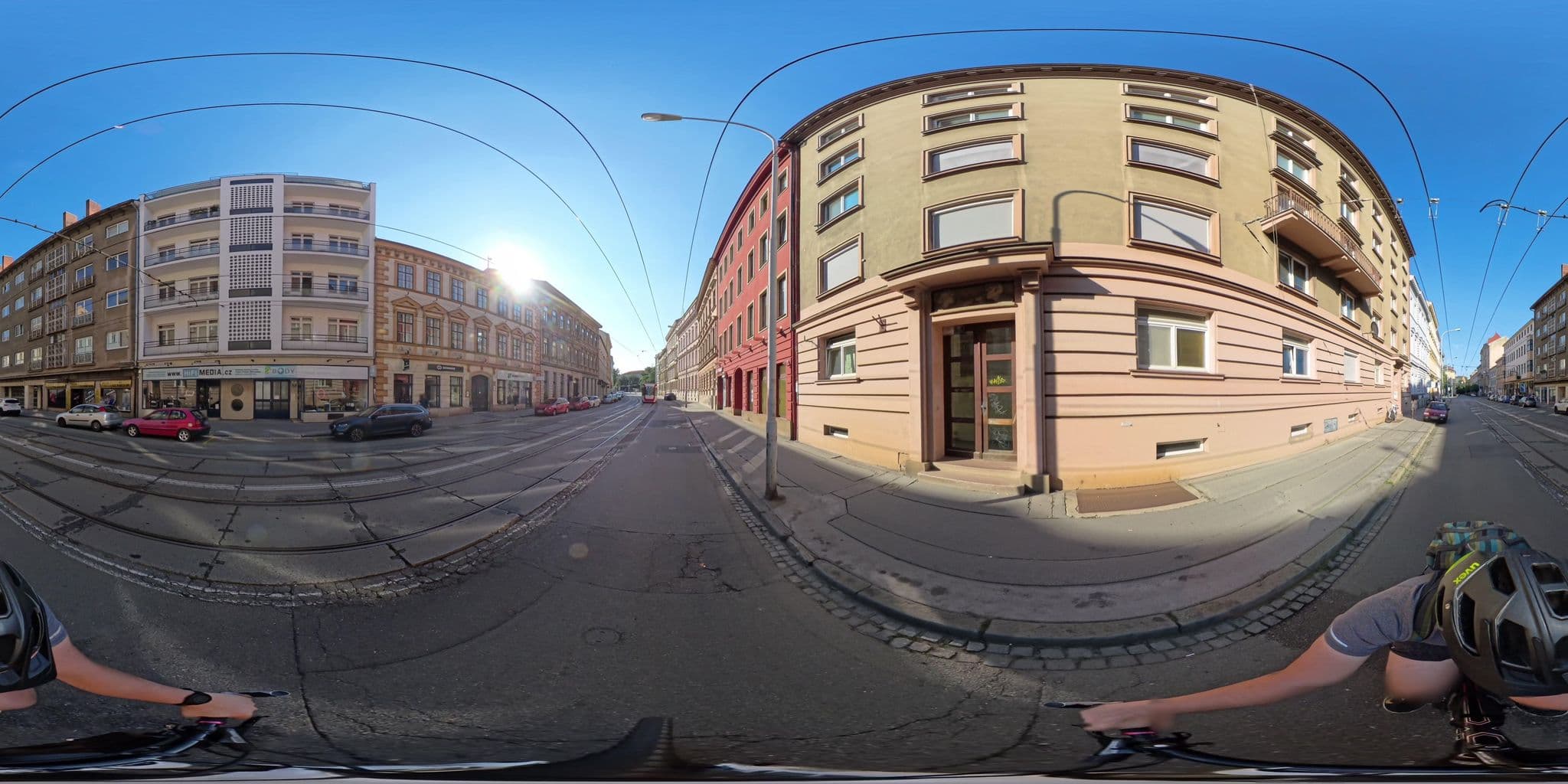 Street view near ROOMS Udolni - Červený kostel, Brno — © DNL852 (CC BY-SA · Mapillary)