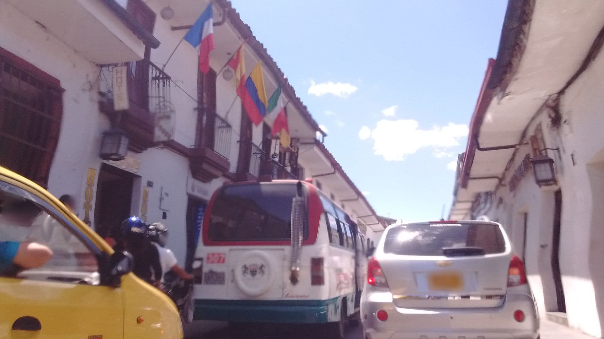 Street view near Hotel Krone Popayán, Popayán — © augusto_ibarra (CC BY-SA · Mapillary)
