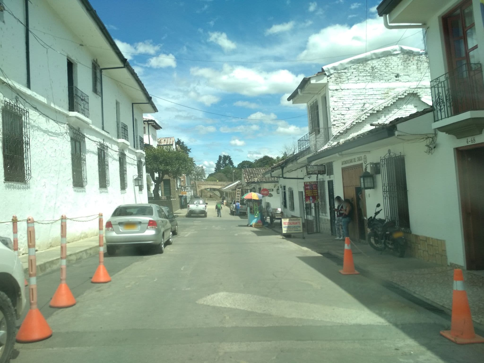 Street view near Hotel Arcadia Colonial, Popayán — © kaxtillo (CC BY-SA · Mapillary)