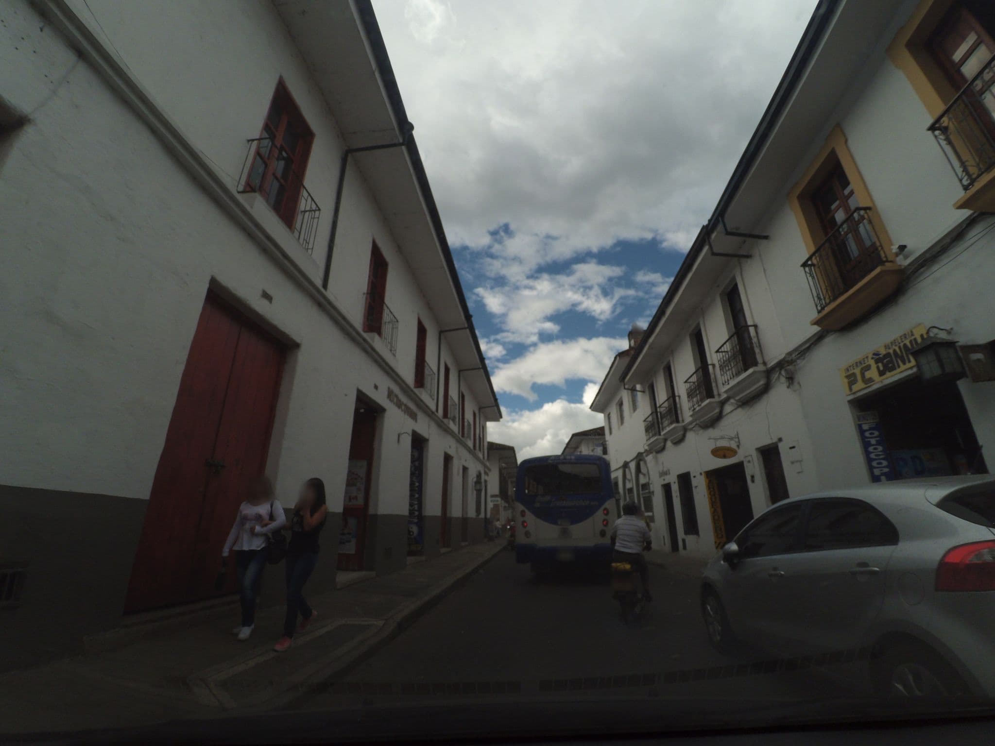 Street view near Hotel Alcayata Colonial, Popayán — © kaxtillo (CC BY-SA · Mapillary)
