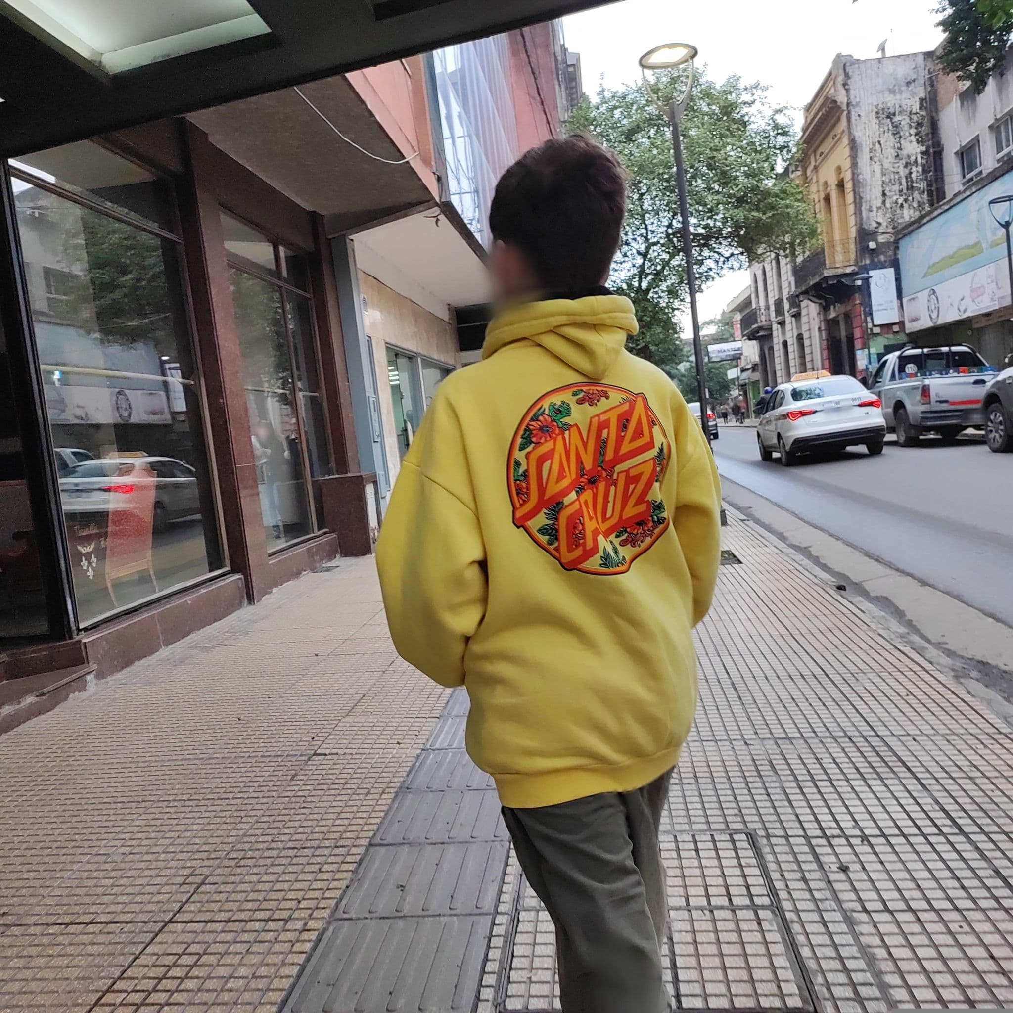 Street view near Hotel Versailles, San Miguel de Tucumán — © diegokrein (CC BY-SA · Mapillary)