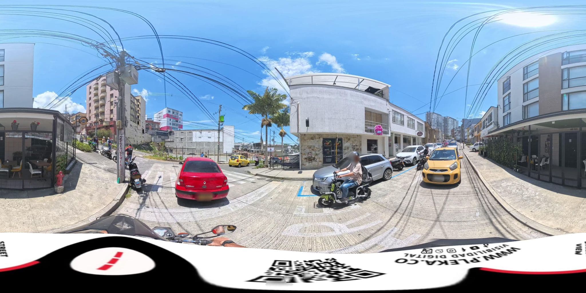 Street view near Hotel Estar, Manizales — © Pleka (CC BY-SA · Mapillary)