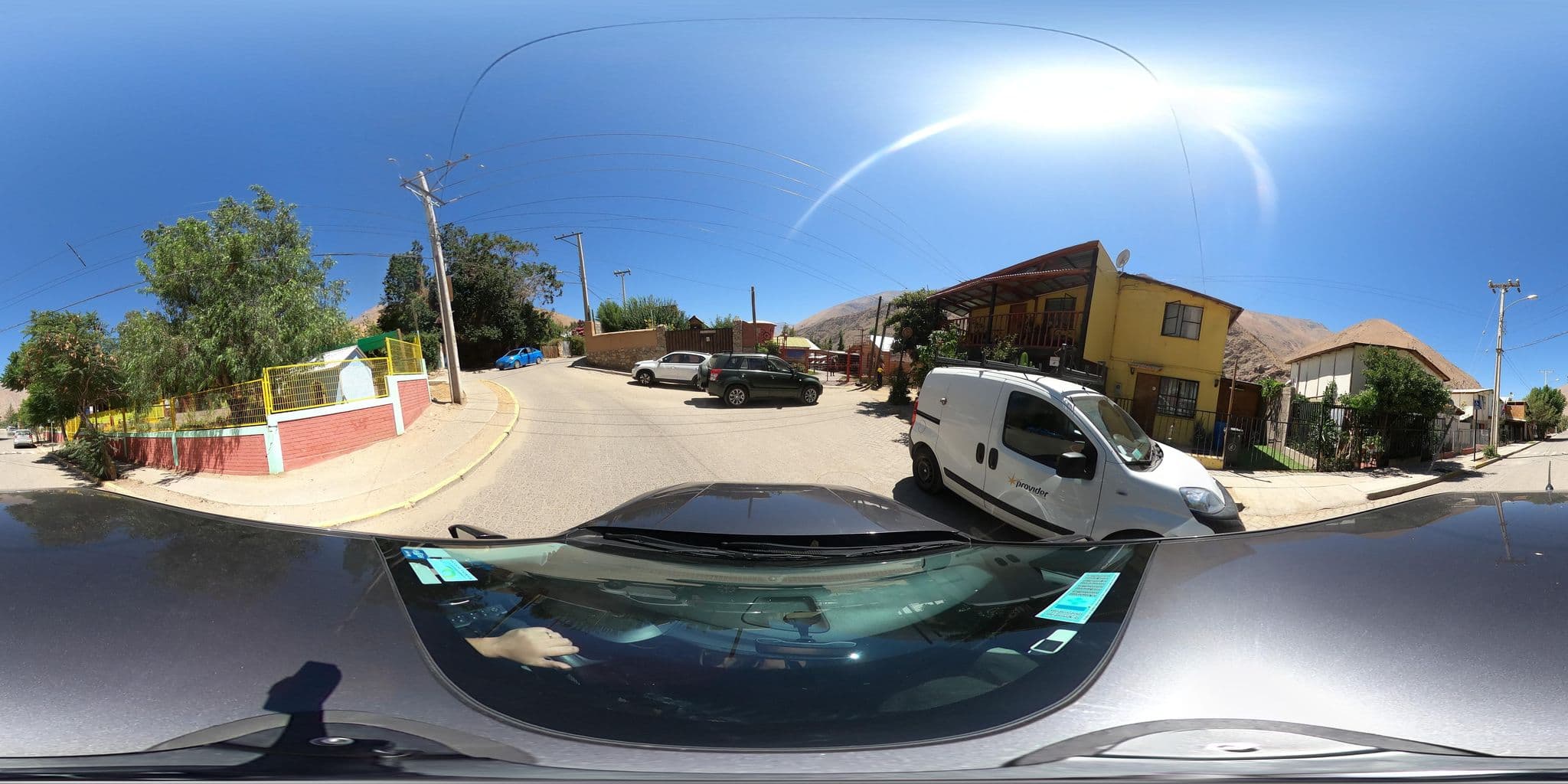 Street view near Cabañas Doña Juanita, Paiguano — © Kaart_Local (CC BY-SA · Mapillary)