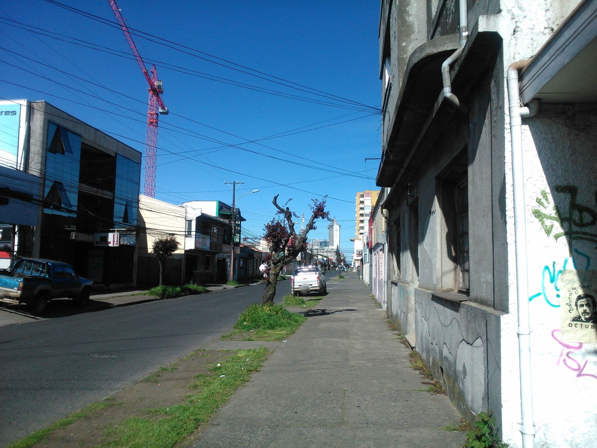 Street view near Hostal Iros, Temuco — © dalacost (CC BY-SA · Mapillary)
