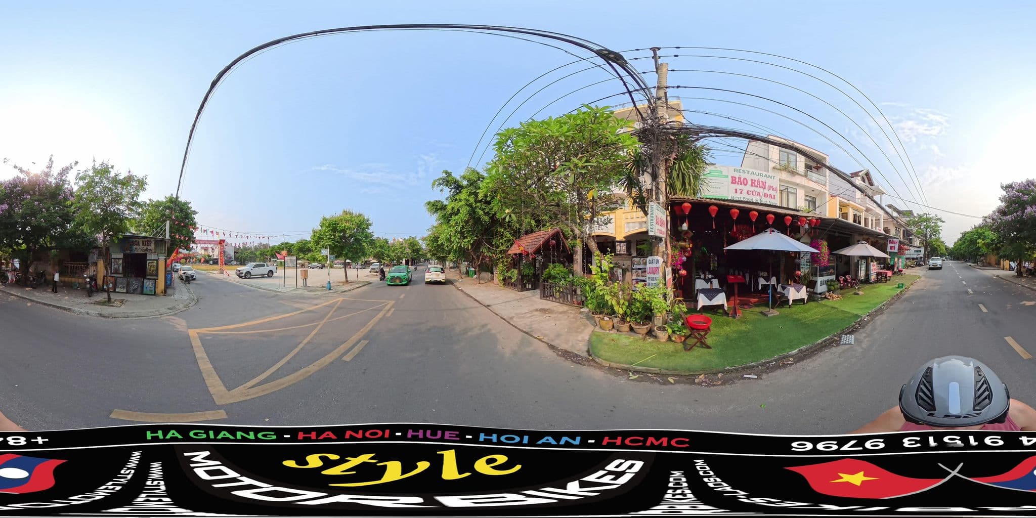 Street view near Khách Sạn Cát Biển, Tra Que Vegetable Village — © DaniW42 (CC BY-SA · Mapillary)