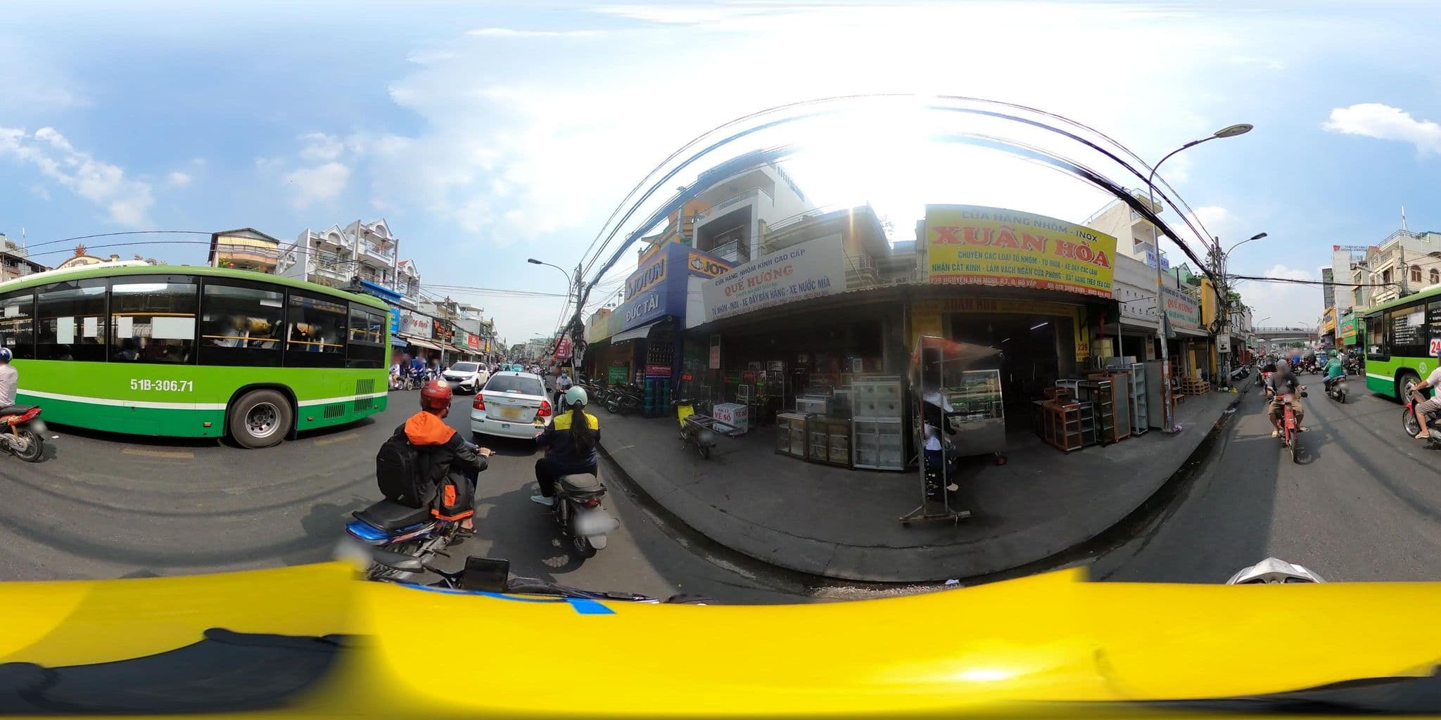 Street view near Saigon Inn, Gò Vấp — © bemaps3_sg (CC BY-SA · Mapillary)