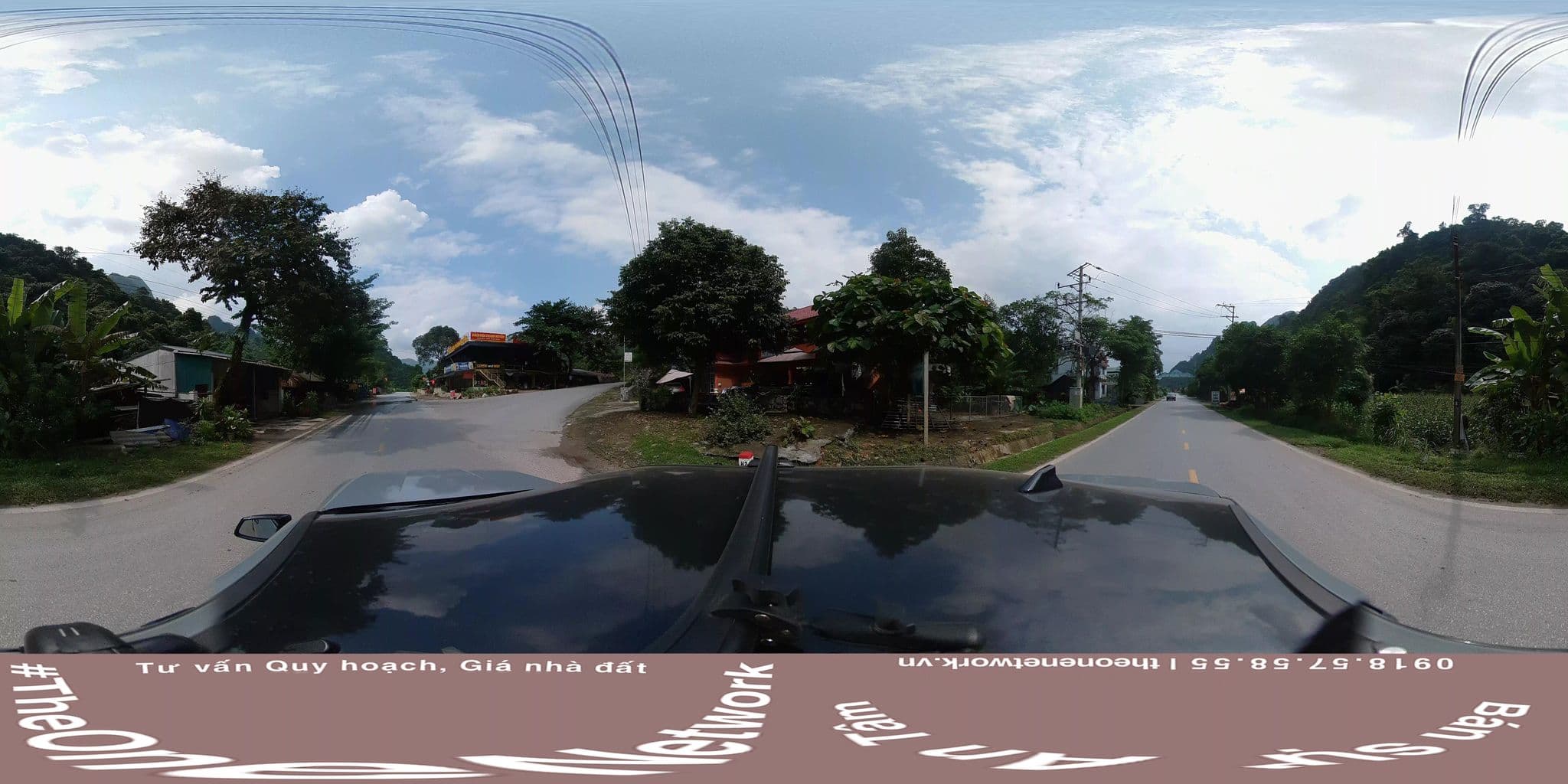 Street view near Sông Miện Homestay, Hà Giang — © theonenetwork (CC BY-SA · Mapillary)