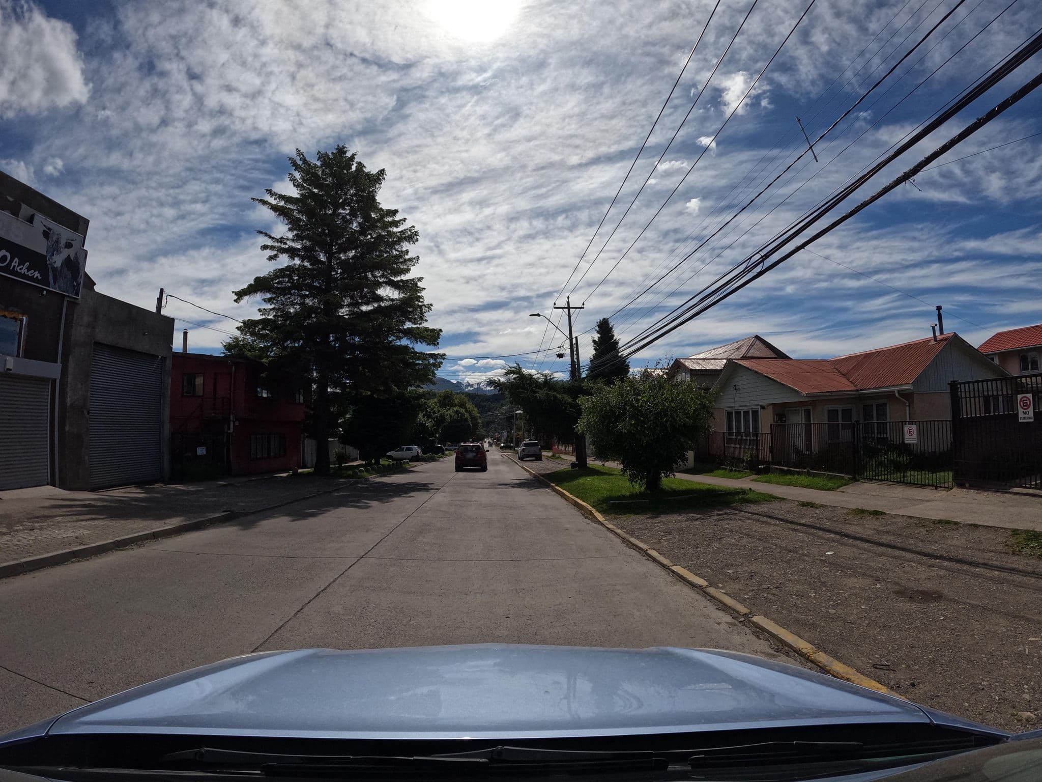Street view near Hostal Normy, Coyhaique