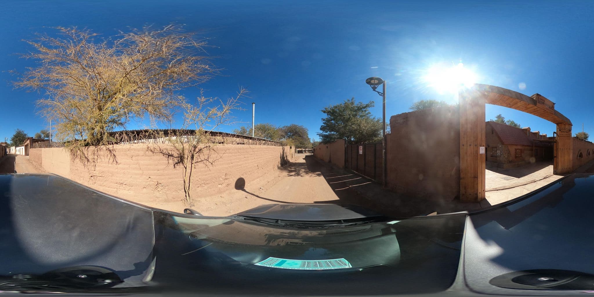 Street view near Hotel Jardín Atacama, San Pedro de Atacama — © Kaart_Local (CC BY-SA · Mapillary)