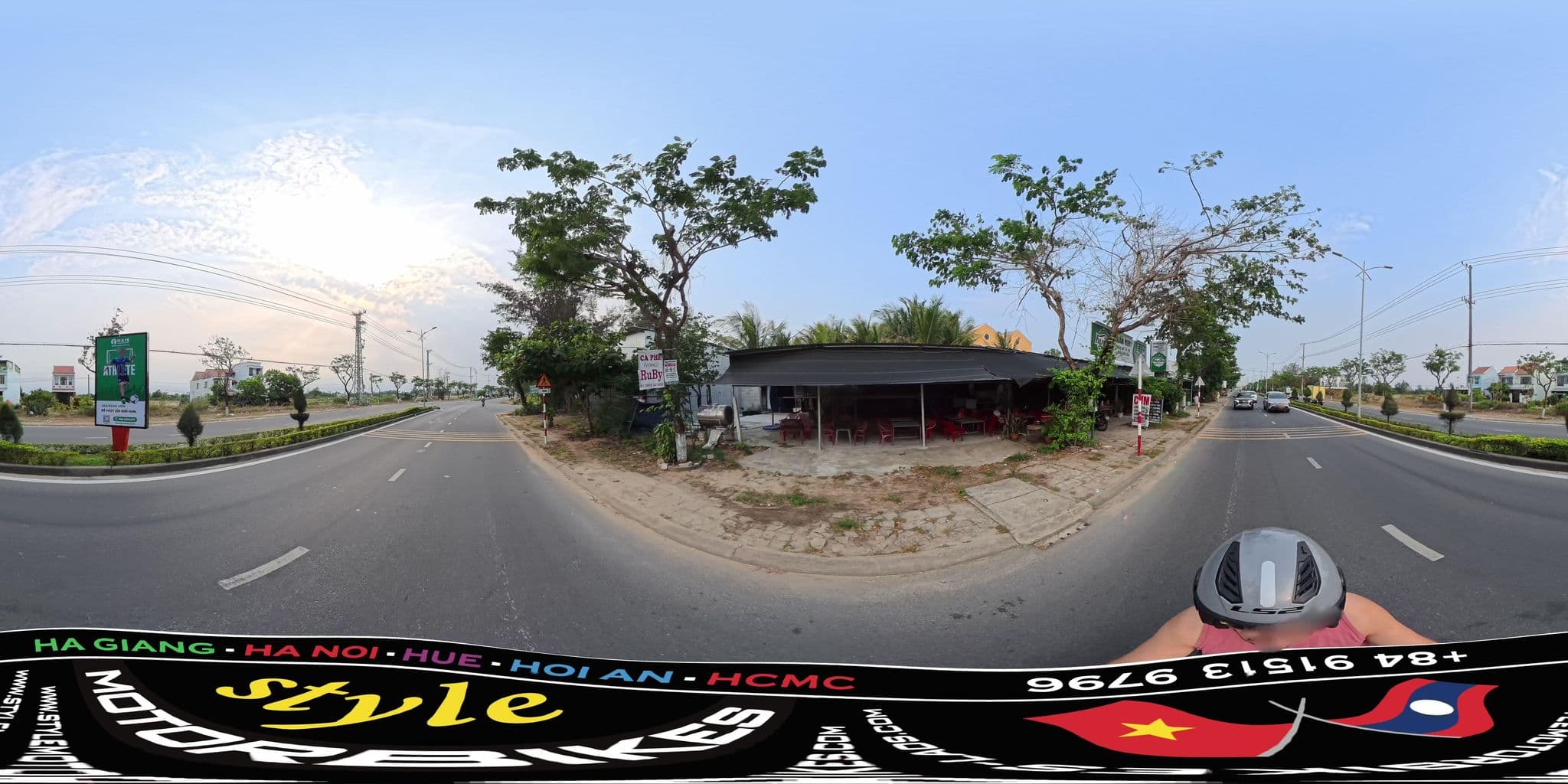 Street view near An Bang corner house, Tra Que Vegetable Village — © DaniW42 (CC BY-SA · Mapillary)