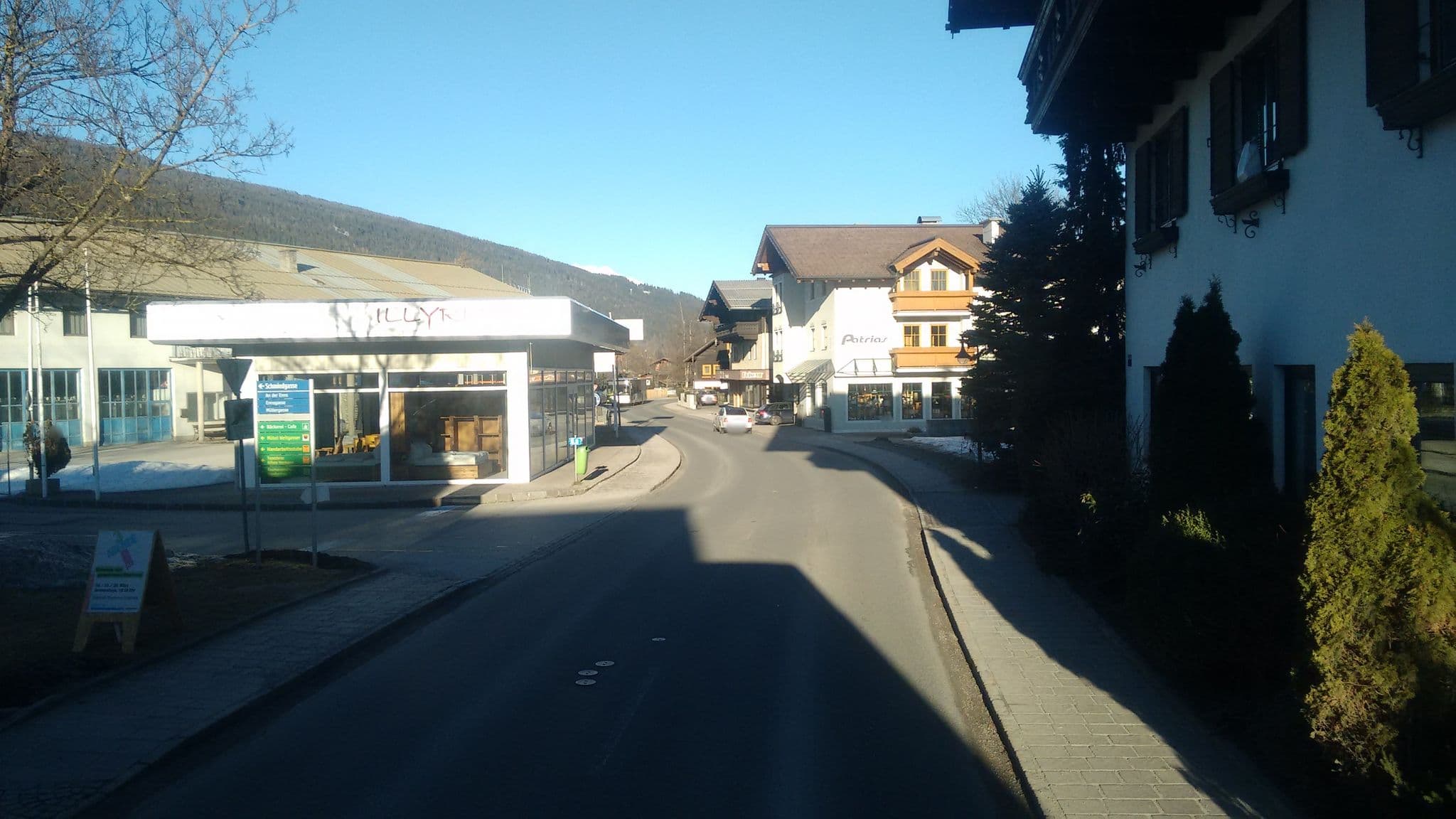 Street view near Schmiedhaus Steiner, Frühstückspension, B+B, Altenmarkt im Pongau — © gzin (CC BY-SA · Mapillary)