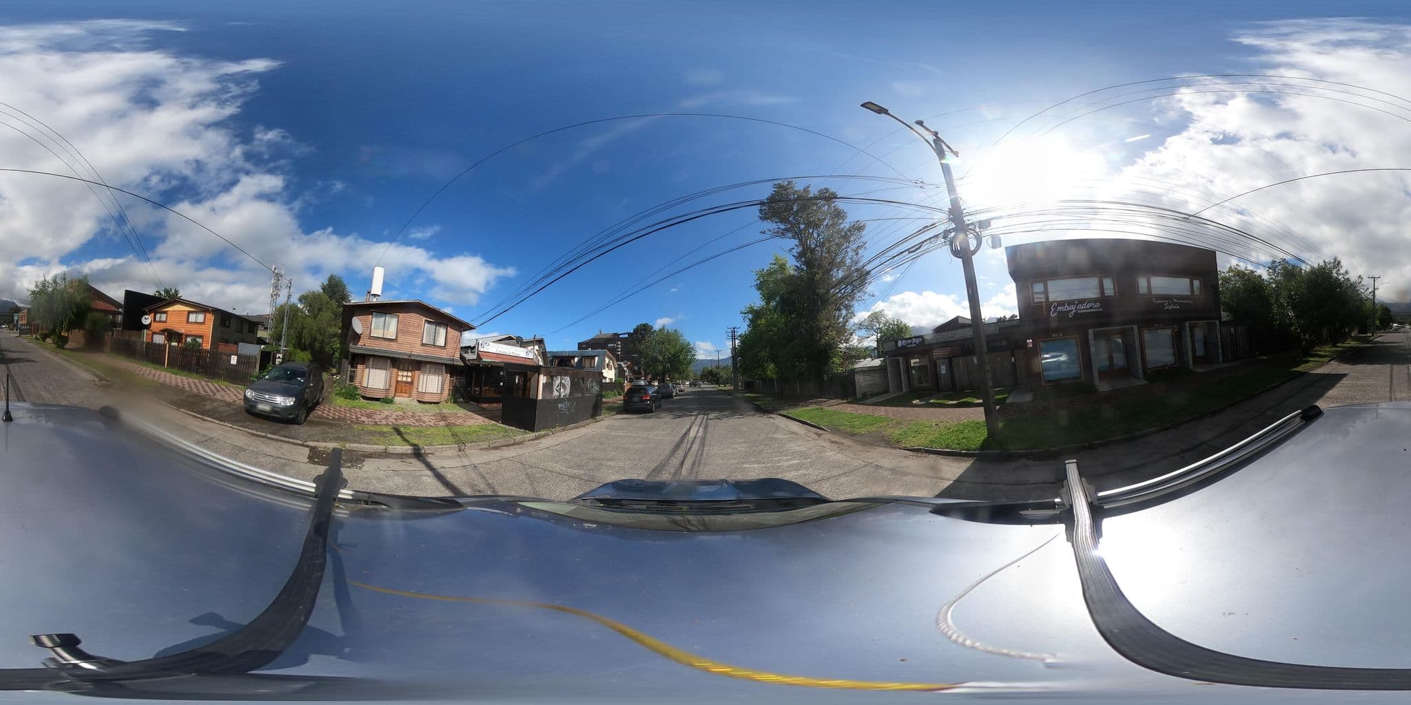 Street view near Mari Mari Hostel and Grow Shop, Pucón
