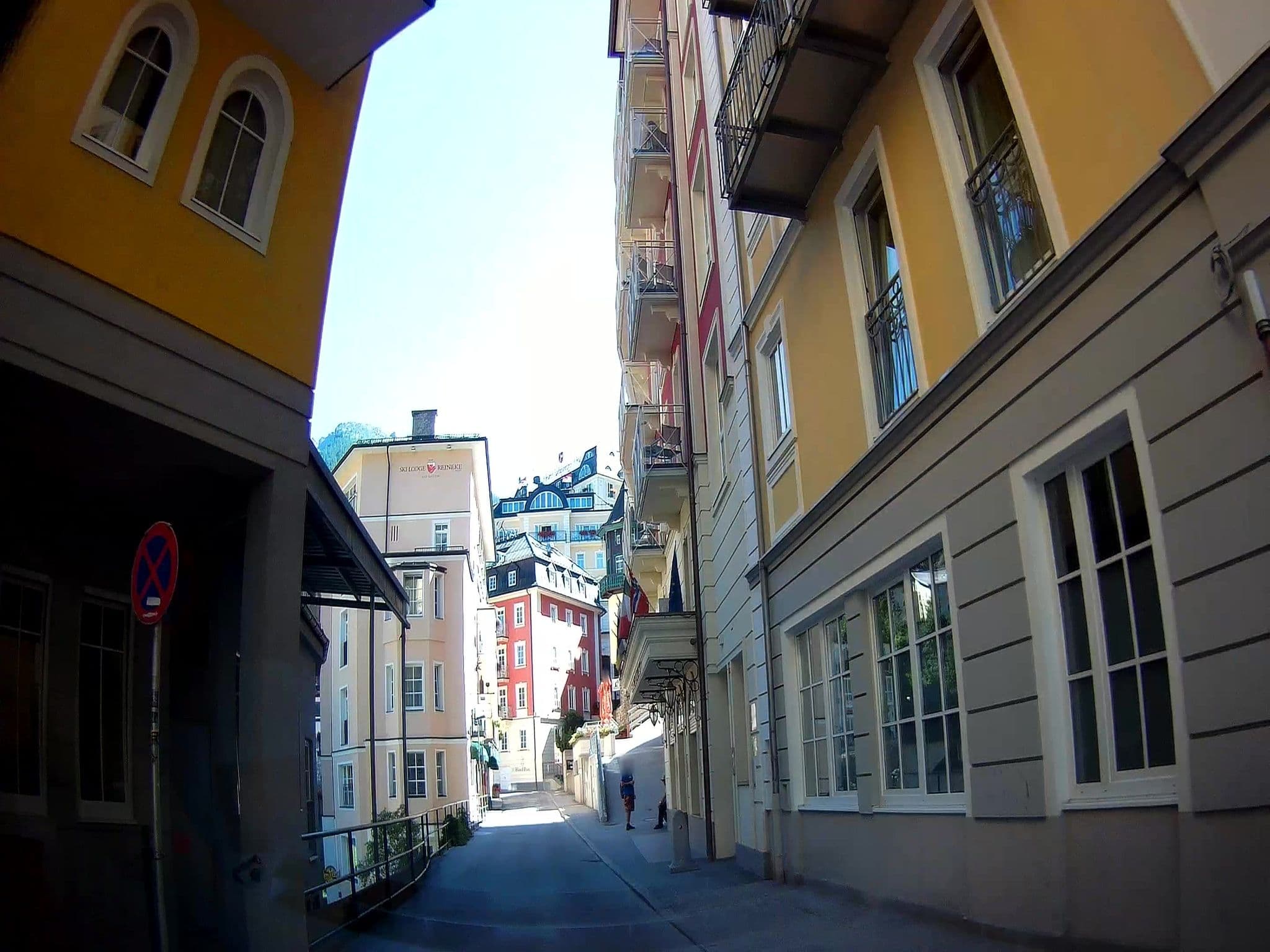 Street view near Hotel Eden Rock, Bad Gastein — © fuchserl (CC BY-SA · Mapillary)