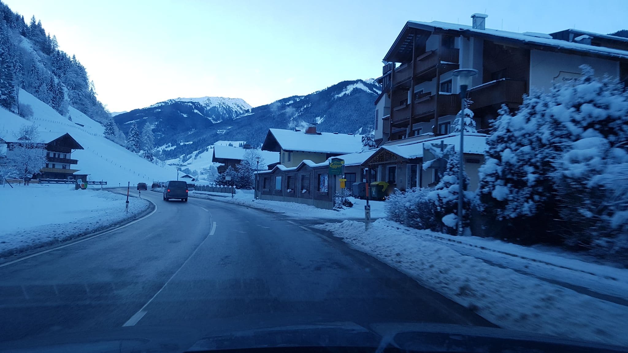 Street view near Hotel Egger, Grossarl — © schermy_at (CC BY-SA · Mapillary)