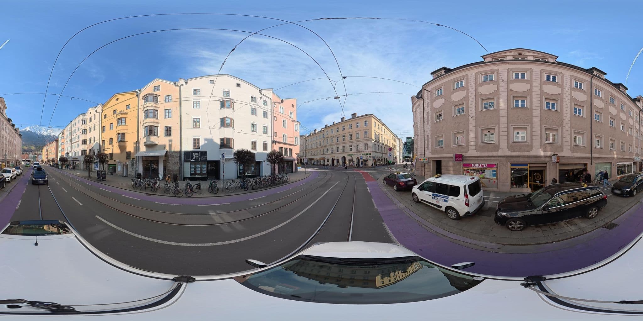 Street view near Hotel Maximilian Stadthaus Penz, Innsbruck — © osmplus_org (CC BY-SA · Mapillary)