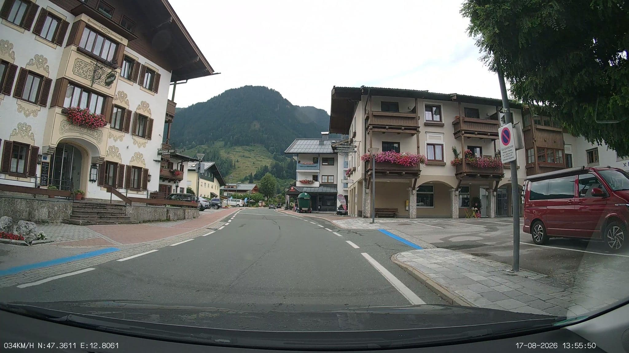 Street view near ZUR POST | Gasthof - Restaurant, Maishofen — © heetENkoel (CC BY-SA · Mapillary)