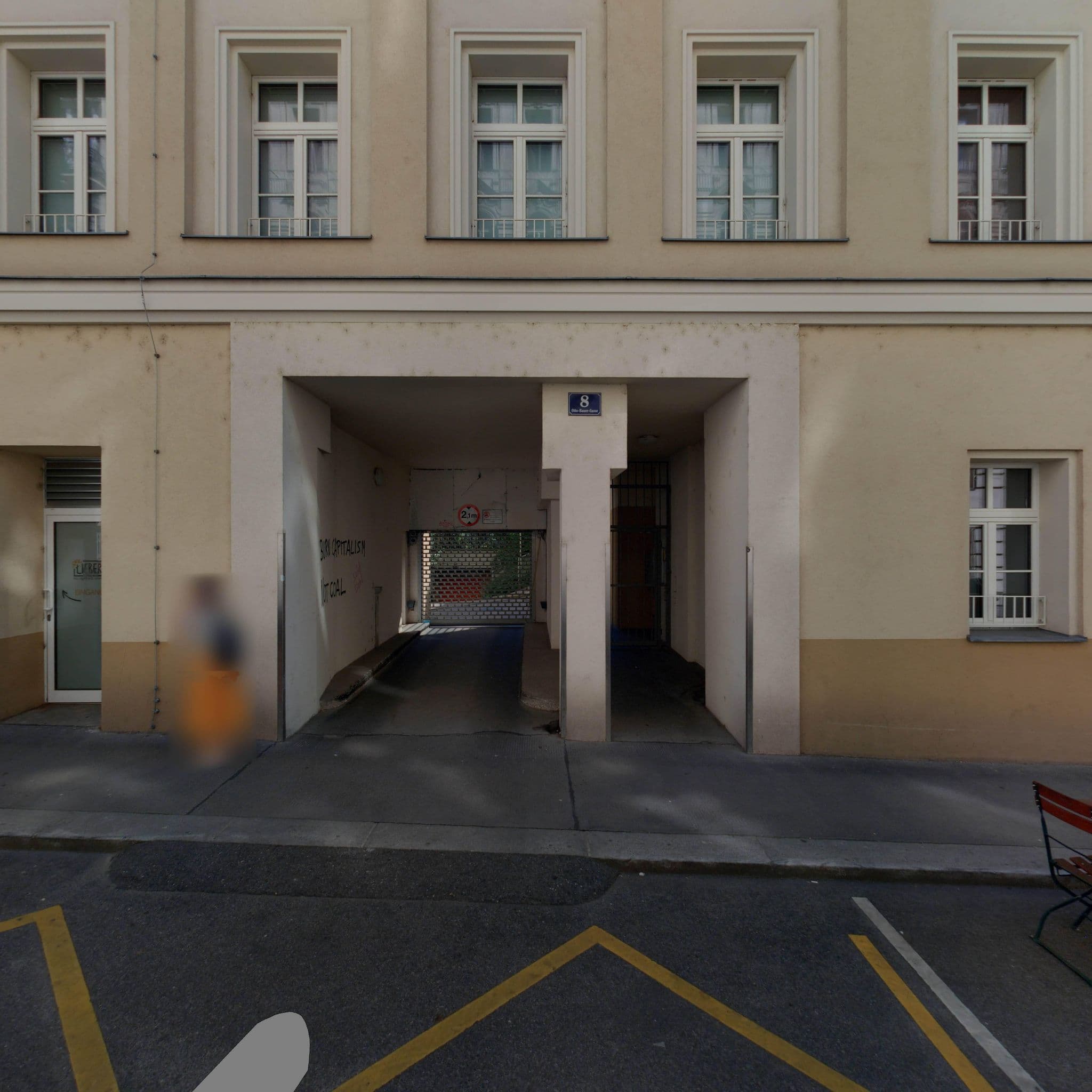 Street view near HousingPlus, Mariahilf — © eliasgander (CC BY-SA · Mapillary)