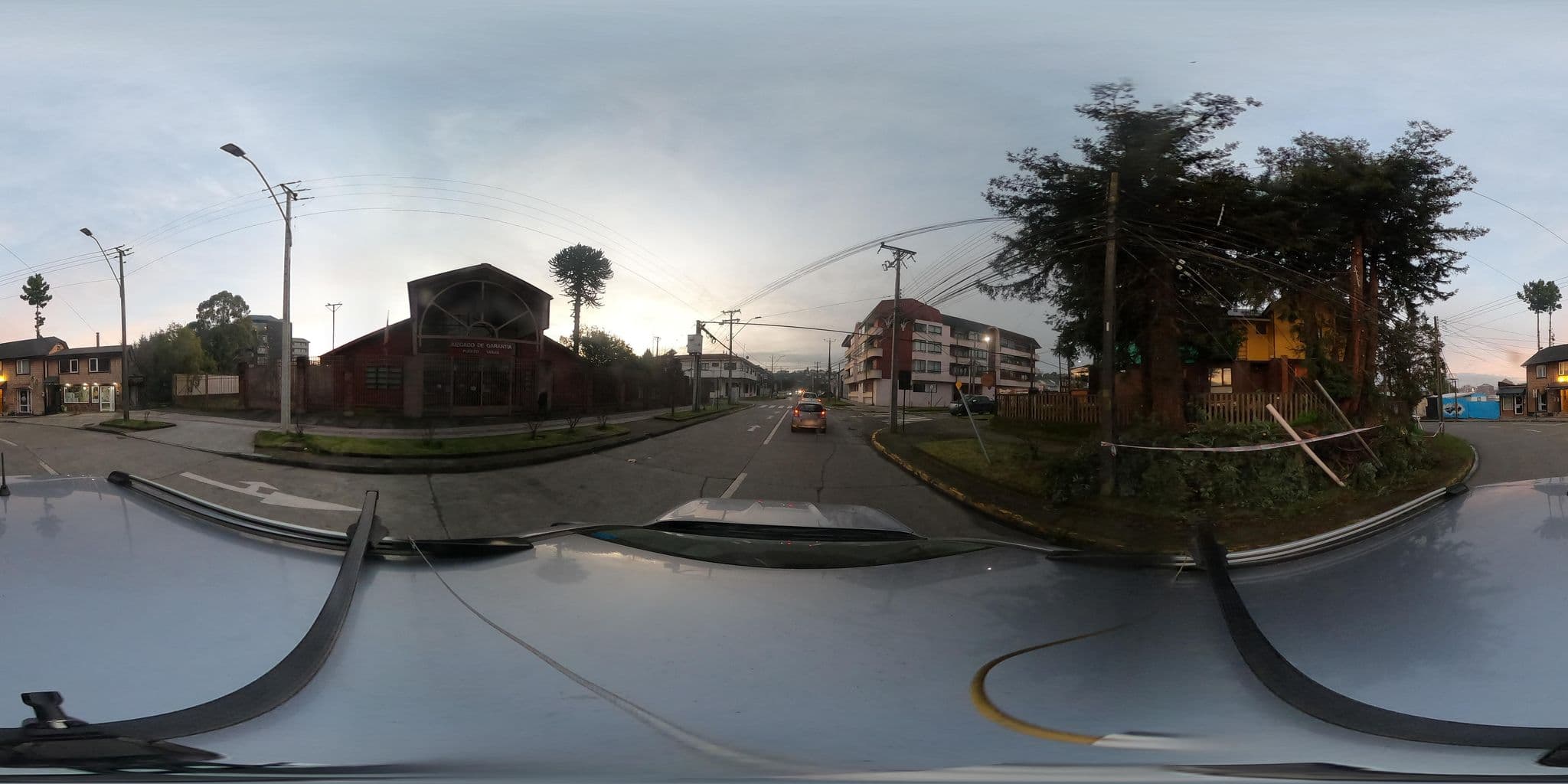 Street view near Hostel Kobbo, Puerto Varas