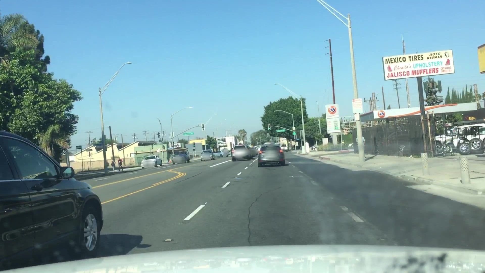 Street view near Playa Inn Motel, Long Beach — © lvl5 (CC BY-SA · Mapillary)