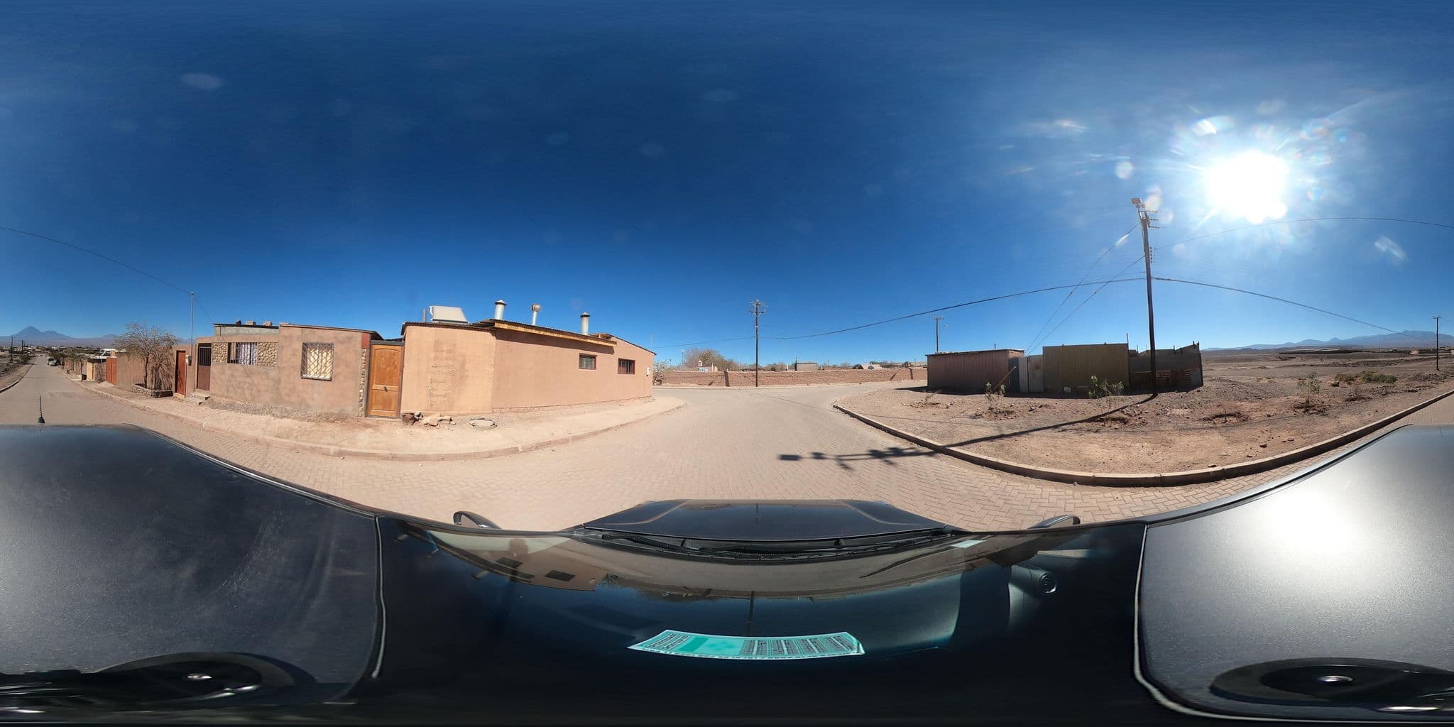 Street view near Hostal Etnica, San Pedro de Atacama