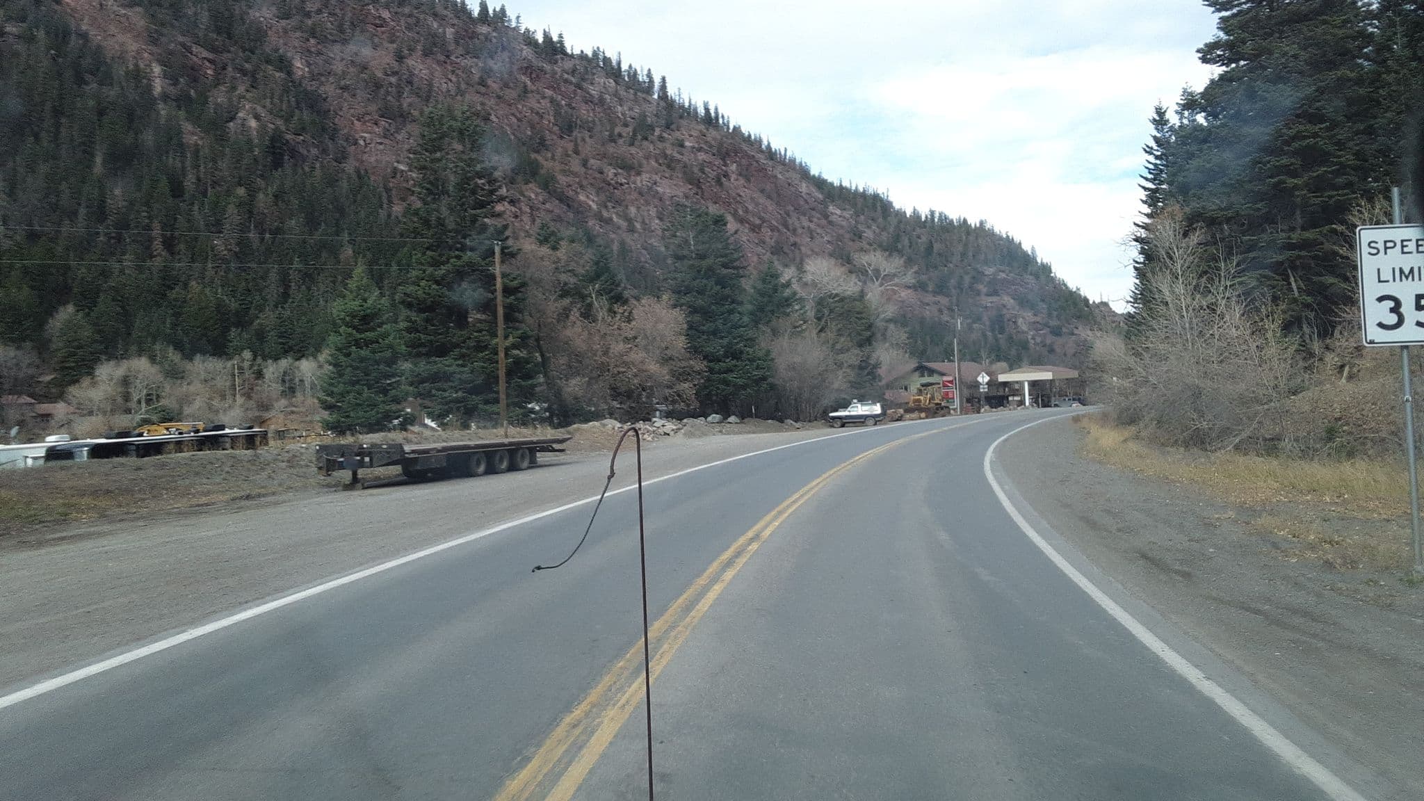 Street view near Ouray Riverside Resort • Cabins & Inn & RV Park, Ouray — © jbthemilker (CC BY-SA · Mapillary)