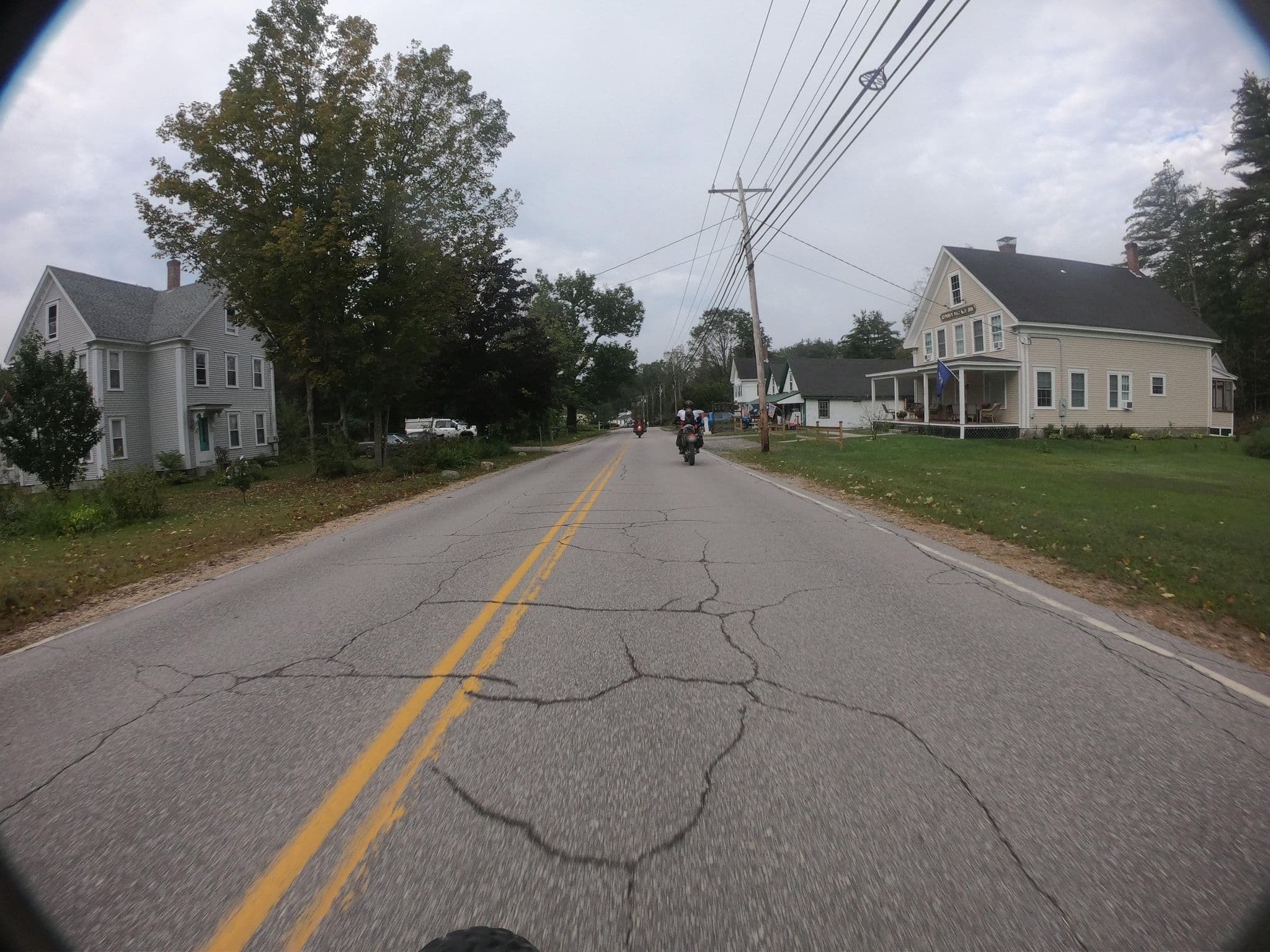 Street view near Rumney Village Inn, Rumney — © pfbreton (CC BY-SA · Mapillary)