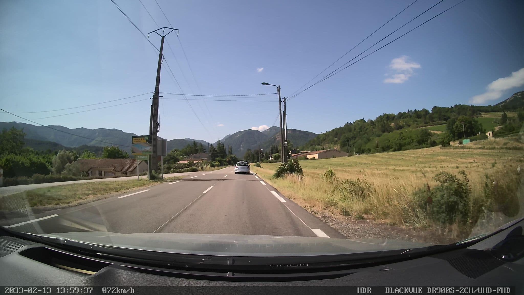 Street view near Camping Les Tuillères - Onlycamp, Die — © madel (CC BY-SA · Mapillary)